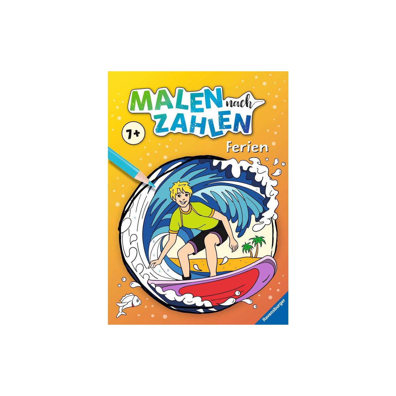 Ravensburger - Malbuch Malen nach Zahlen: Ferien