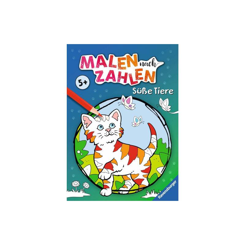 Ravensburger - Malen nach Zahlen ab 5: Süße Tiere