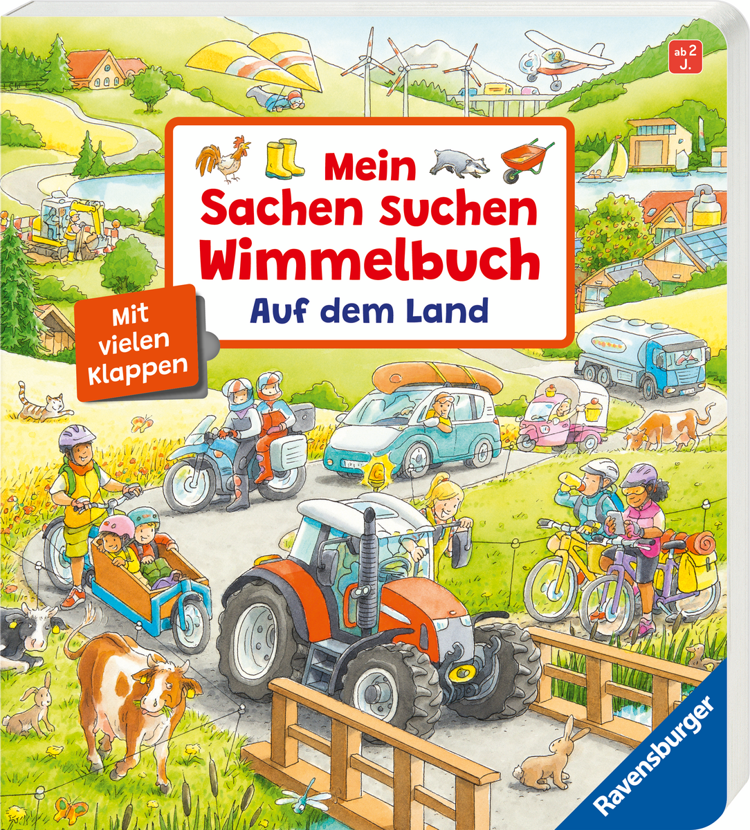 Ravensburger - Mein Sachen suchen Wimmelbuch - Auf dem Land Ravensburger - Mein Sachen suchen Wimmelbuch - Auf dem Land