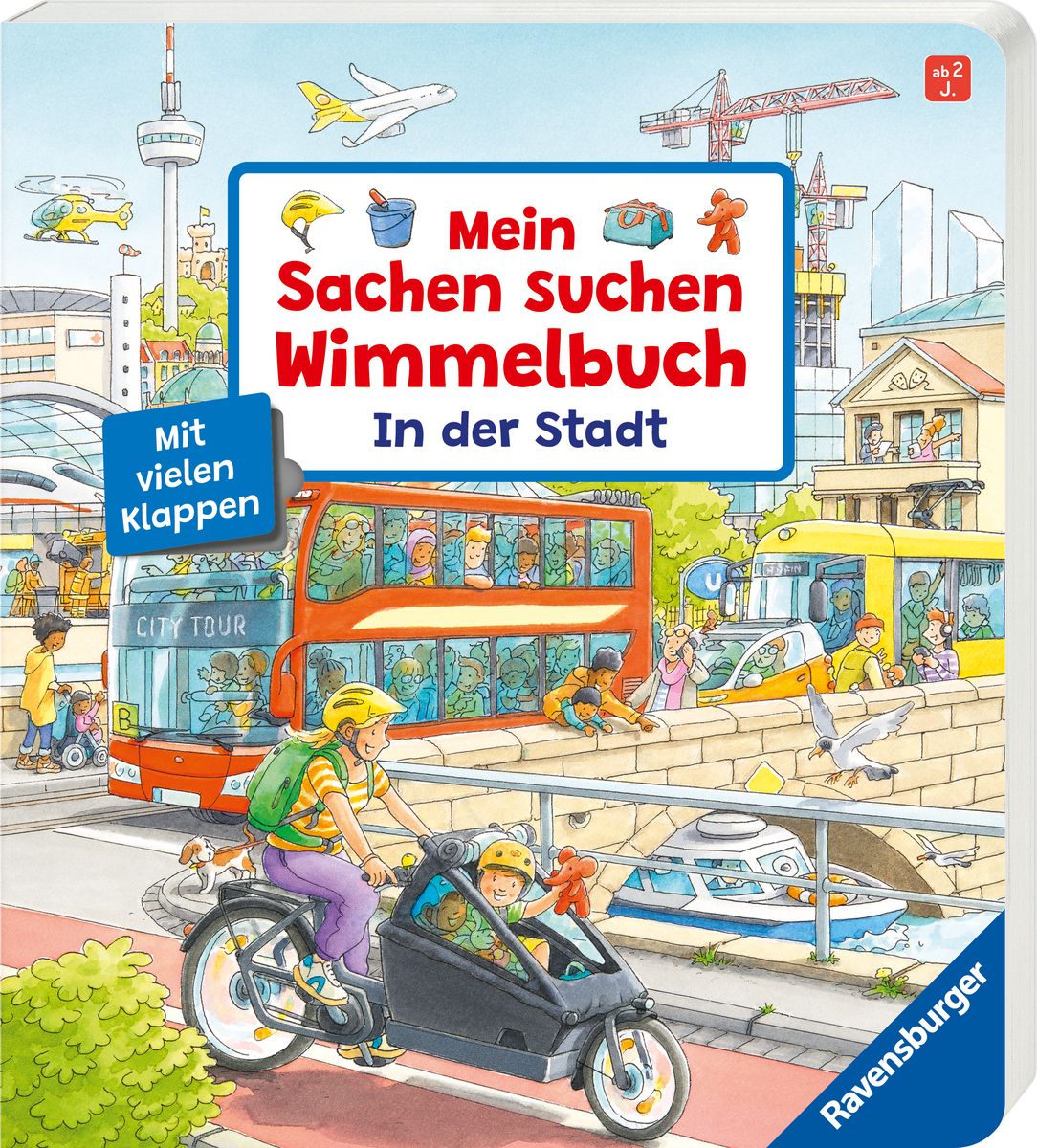 Ravensburger - Mein Sachen suchen Wimmelbuch - In der Stadt Ravensburger - Mein Sachen suchen Wimmelbuch - In der Stadt