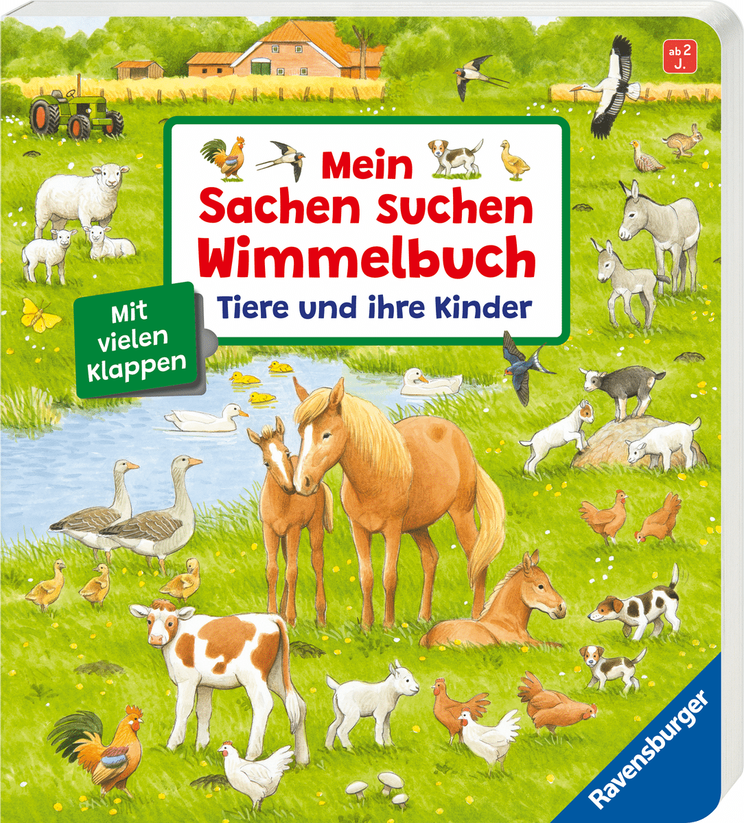 Ravensburger - Mein Sachen suchen Wimmelbuch - Tiere und ihre Kinder Ravensburger - Mein Sachen suchen Wimmelbuch - Tiere und ihre Kinder