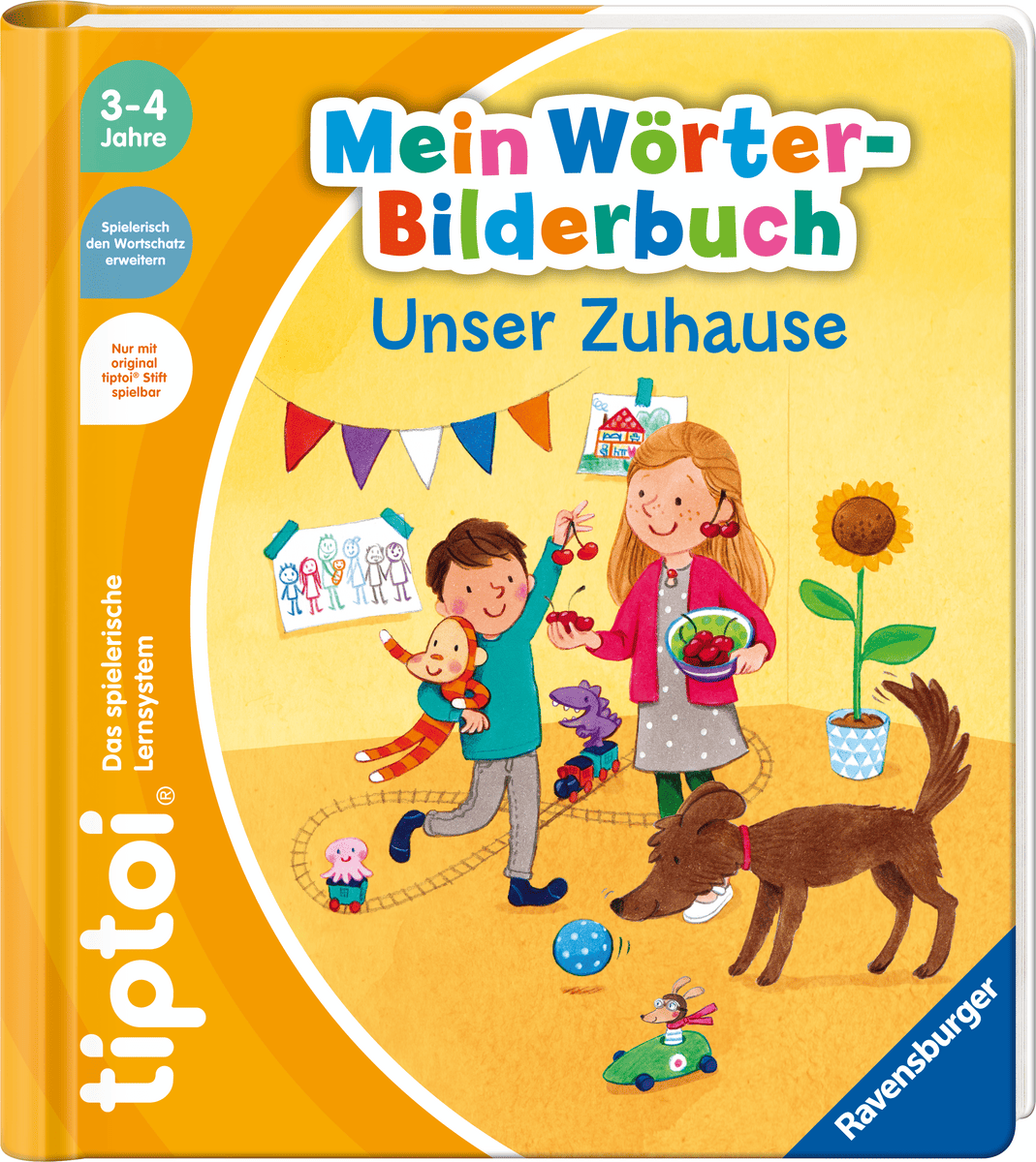 Ravensburger - Mein Wörter-Bilderbuch - Unser Zuhause - Tiptoi Ravensburger - Mein Wörter-Bilderbuch - Unser Zuhause - Tiptoi