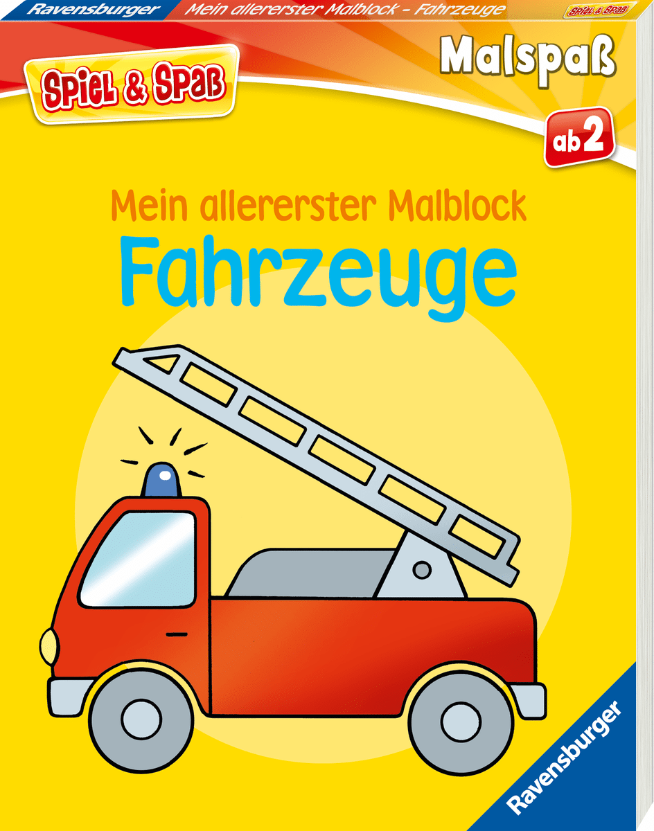 Ravensburger - Mein allererster Malblock Fah Ravensburger - Mein allererster Malblock Fah