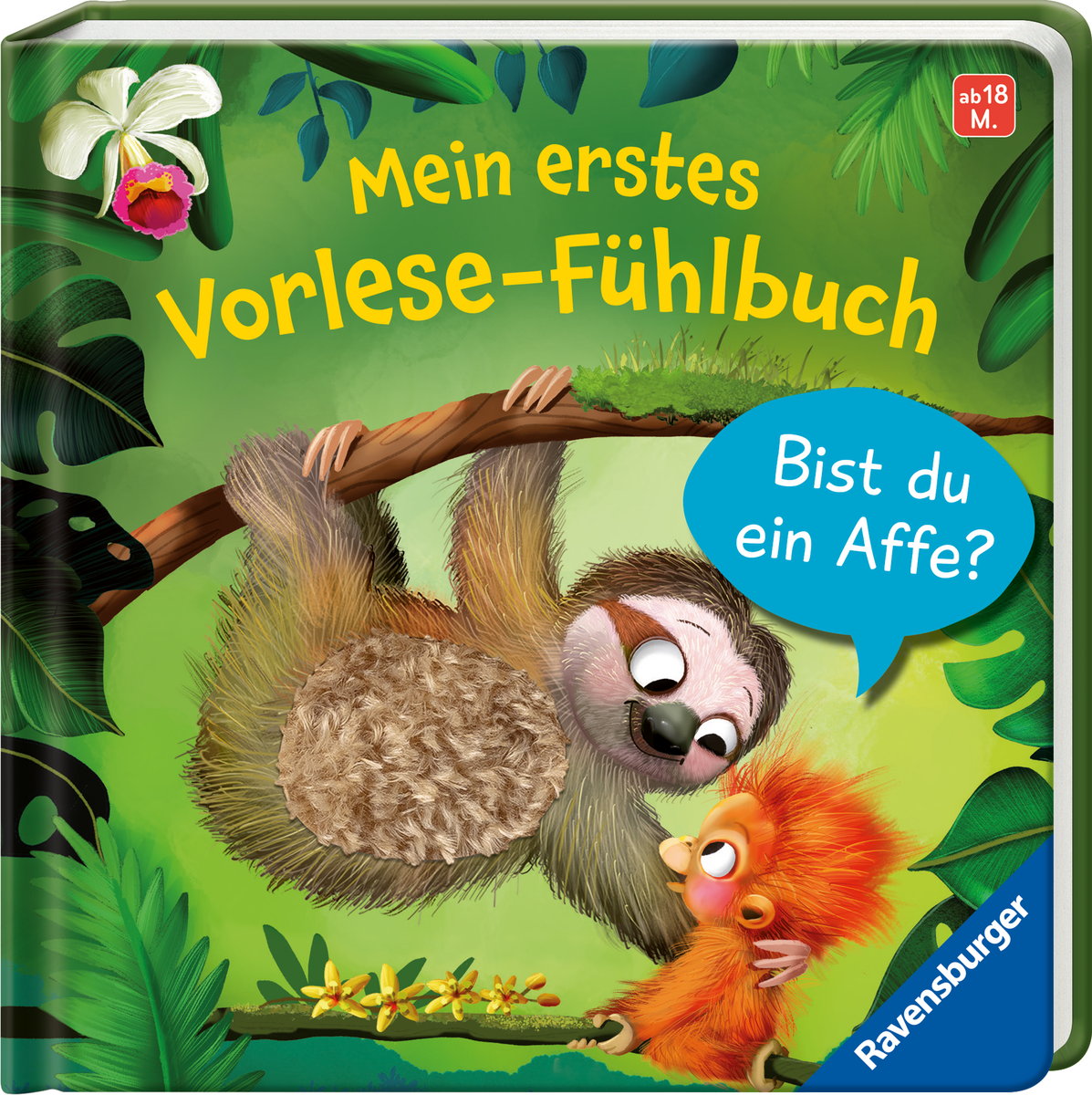 Ravensburger - Mein erstes Vorlese-Fühlbuch - Bist du ein Affe? Ravensburger - Mein erstes Vorlese-Fühlbuch - Bist du ein Affe?