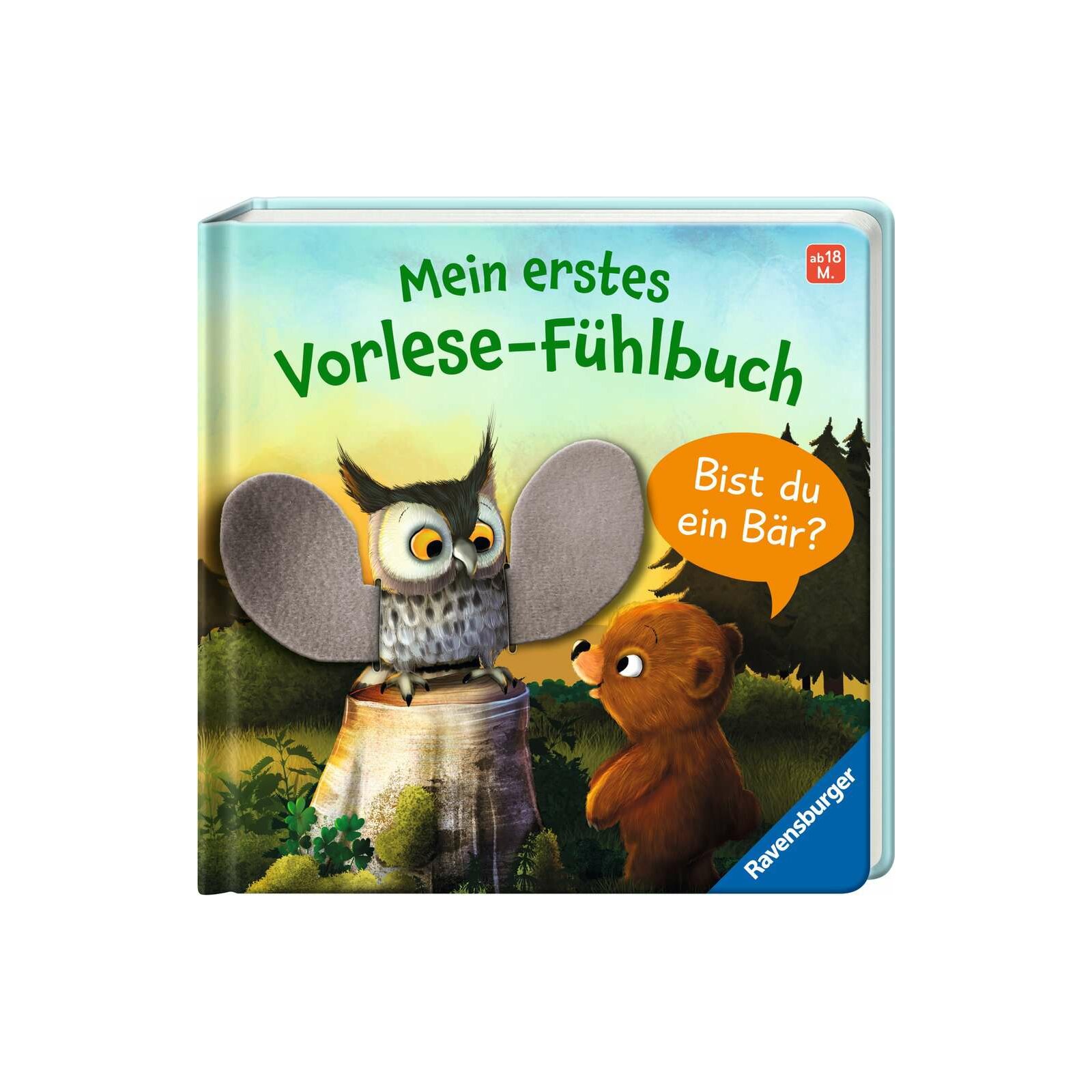 Ravensburger - Mein erstes Vorlese-Fühlbuch: Bist du ein Bär