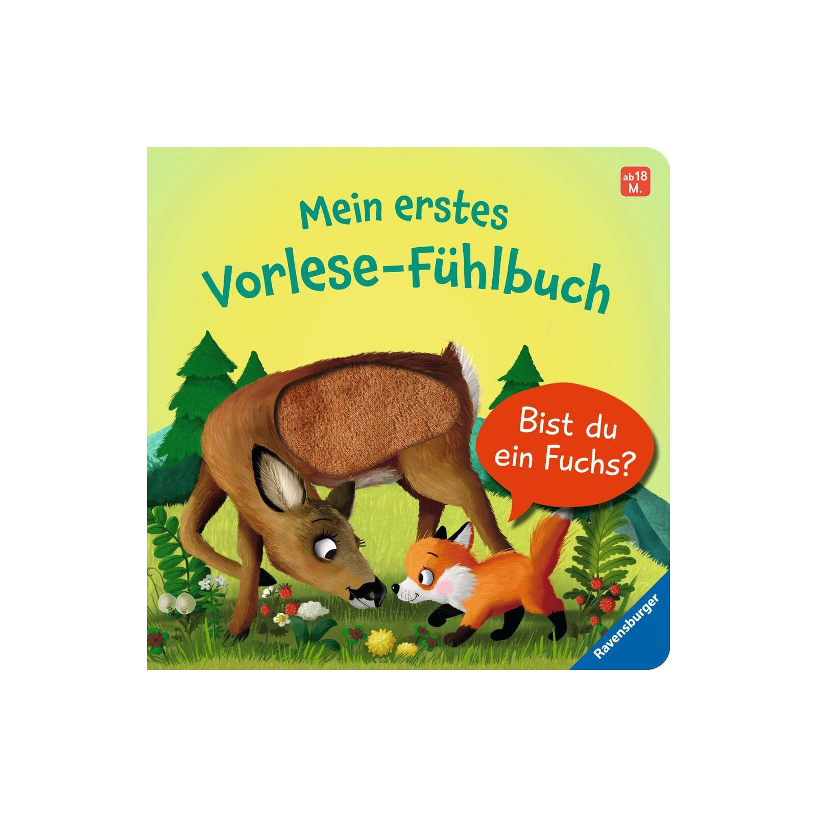 Ravensburger - Mein erstes Vorlese-Fühlbuch: Bist du ein Fuchs