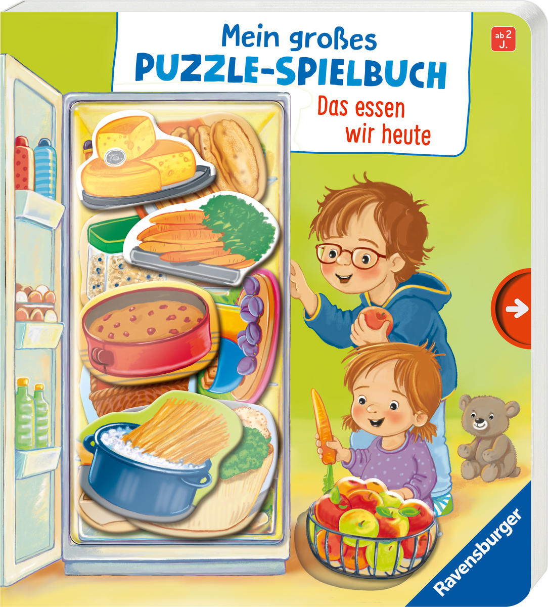 Ravensburger - Mein großes Puzzle-Spielbuch - Das essen wir heute Ravensburger - Mein großes Puzzle-Spielbuch - Das essen wir heute
