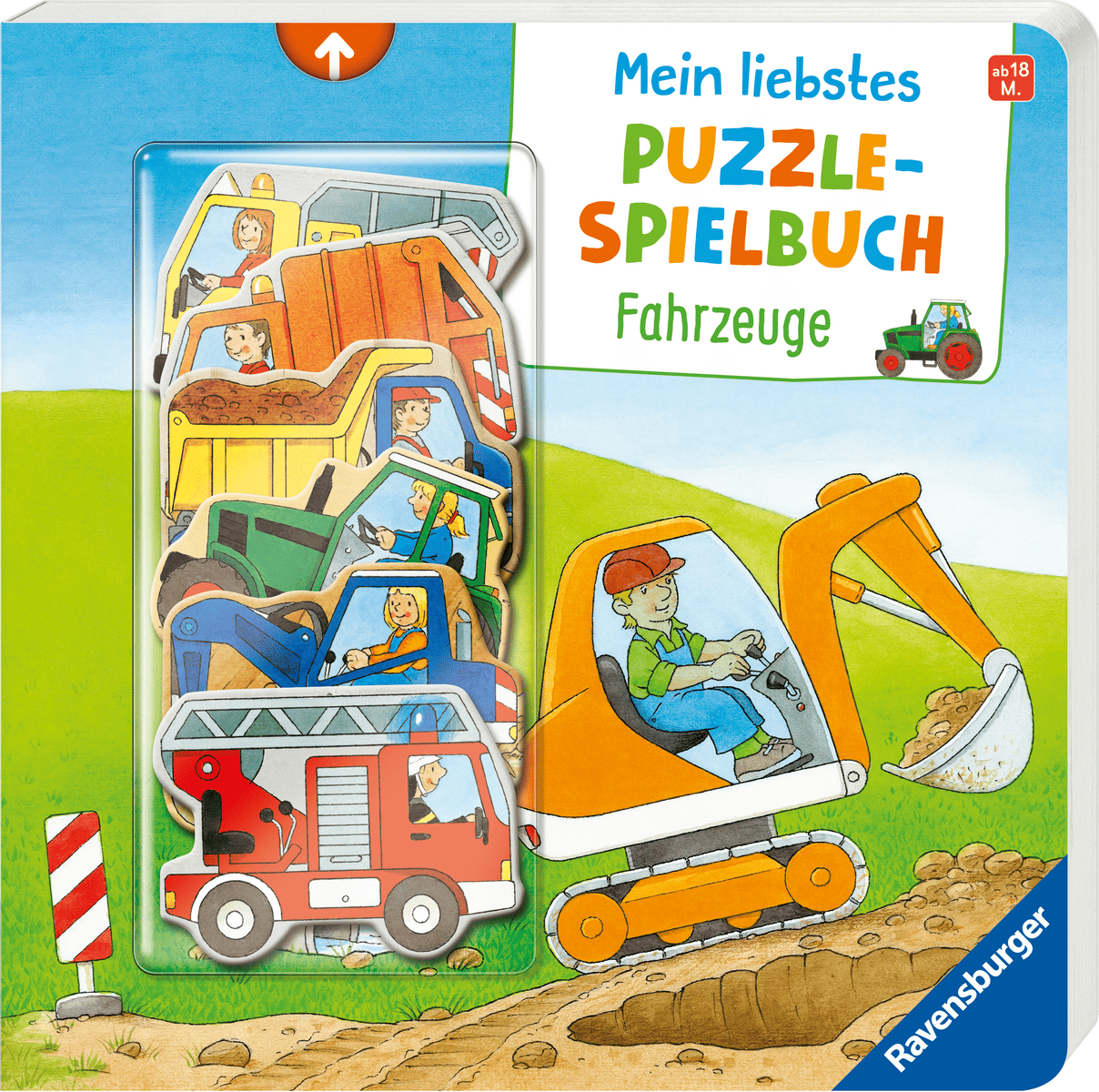 Ravensburger - Mein liebstes Puzzle-Spielbuch - Fahrzeuge Ravensburger - Mein liebstes Puzzle-Spielbuch - Fahrzeuge