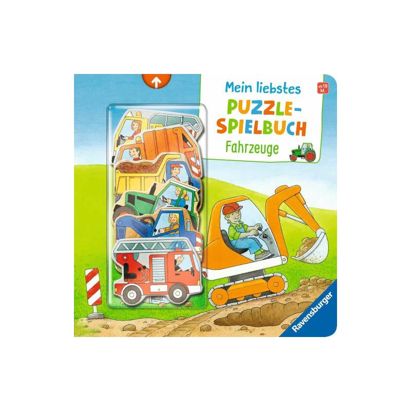 Ravensburger - Mein liebstes Puzzle-Spielbuch: Fahrzeuge