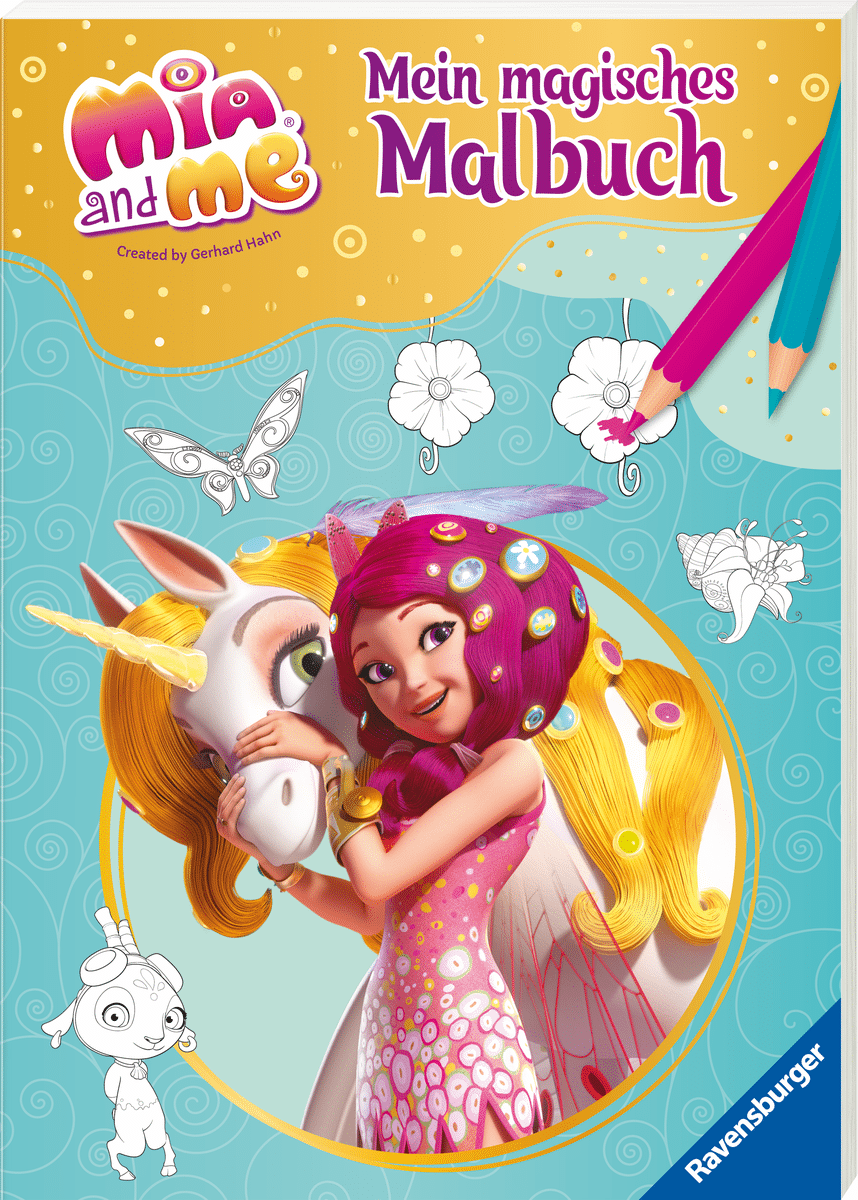 Ravensburger - Mia and me - Mein magisches Malbuch Ravensburger - Mia and me - Mein magisches Malbuch