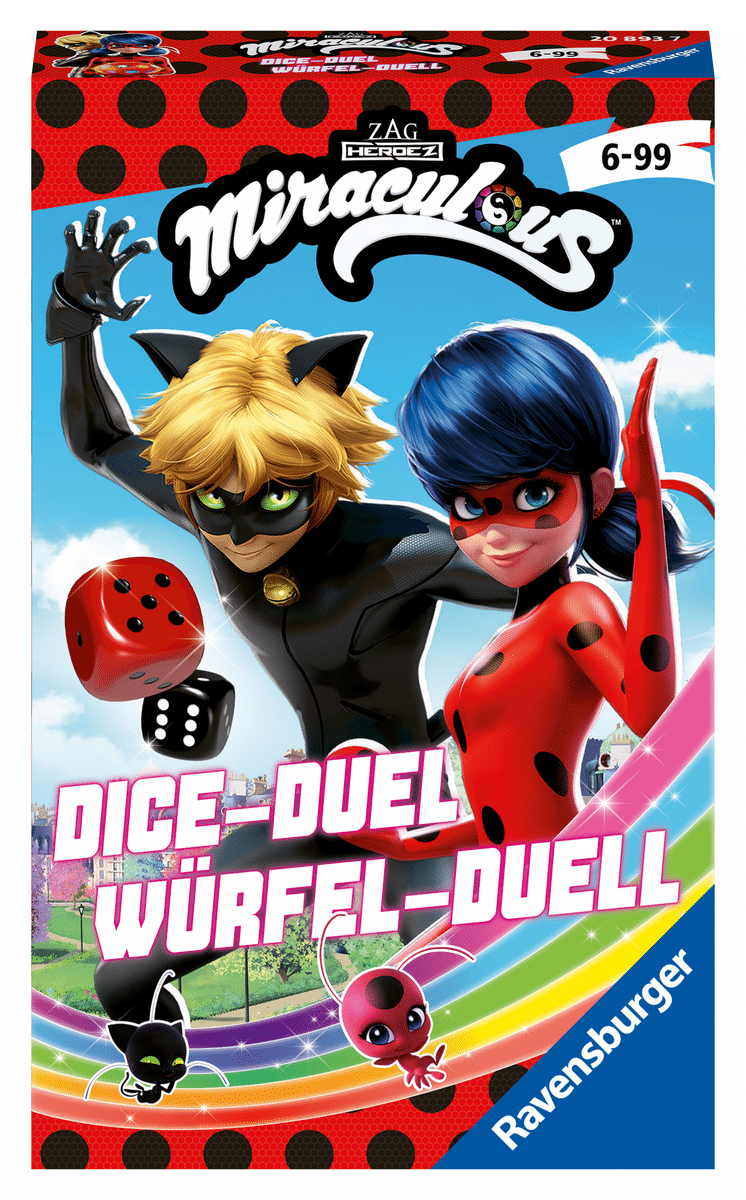 Ravensburger - Miraculous Dice-Duel D/F/ Ravensburger - Miraculous Dice-Duel D/F/