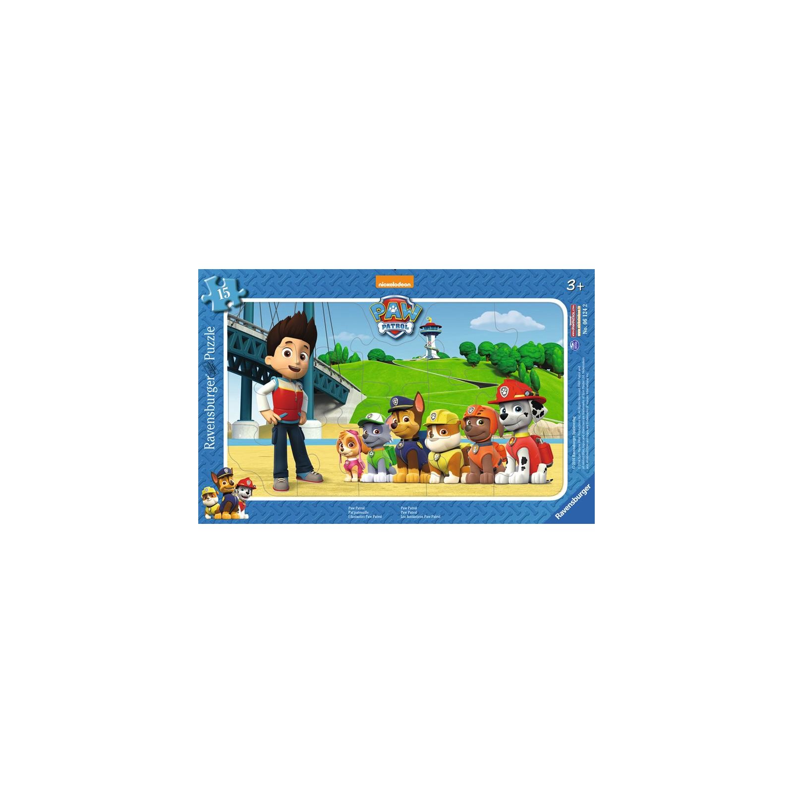 Ravensburger - Paw Patrol RAHMENPUZZLE (15 TEILE)