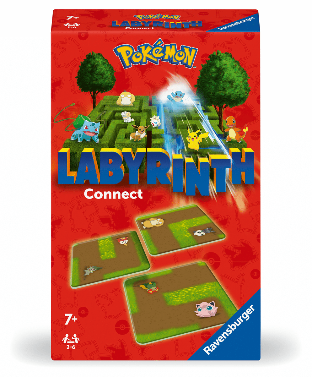Ravensburger - Pokémon: Labyrinth Connect - Reisespiel ab 7 Jahren Ravensburger - Pokémon: Labyrinth Connect - Reisespiel ab 7 Jahren