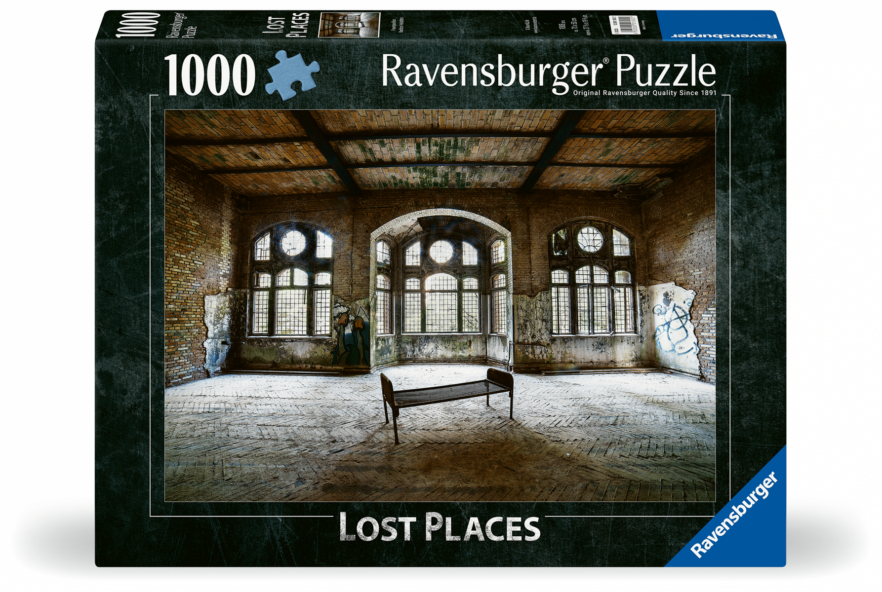 Ravensburger - Puzzle 1000 Teile - Frauenpavillion Beelitzer Heilstätten Ravensburger - Puzzle 1000 Teile - Frauenpavillion Beelitzer Heilstätten