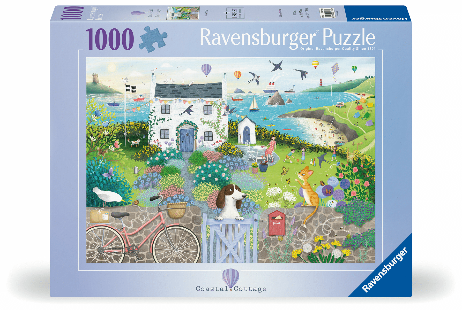 Ravensburger - Puzzle 1000 Teile - Hütte an der Küste Ravensburger - Puzzle 1000 Teile - Hütte an der Küste