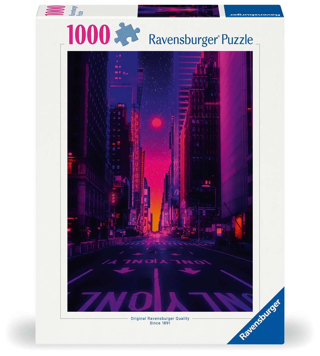 Ravensburger - Puzzle 1000 Teile - New York in Neon Ravensburger - Puzzle 1000 Teile - New York in Neon