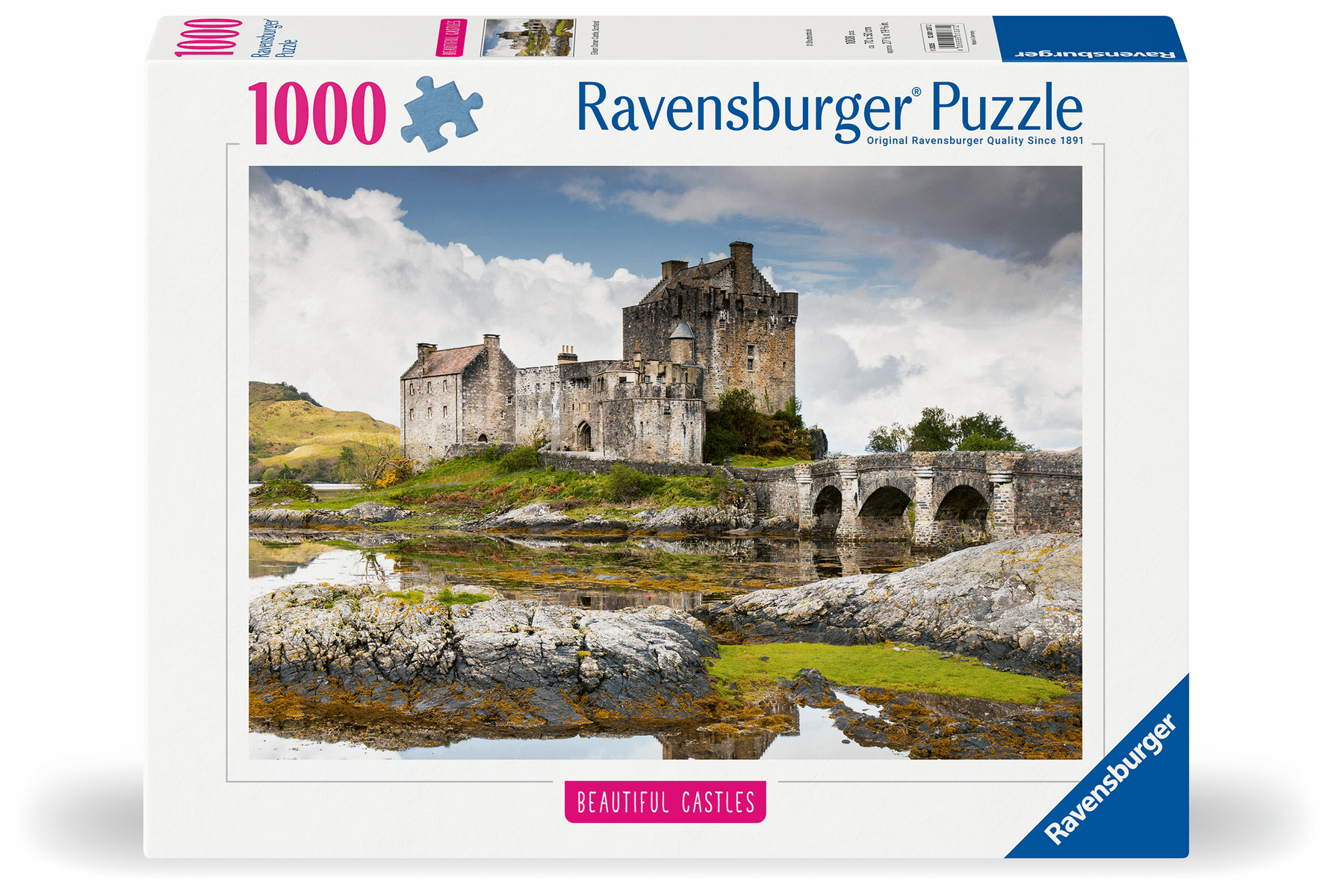 Ravensburger - Puzzle 1000 Teile - Schloss Eilean Donan, Schottland Ravensburger - Puzzle 1000 Teile - Schloss Eilean Donan, Schottland