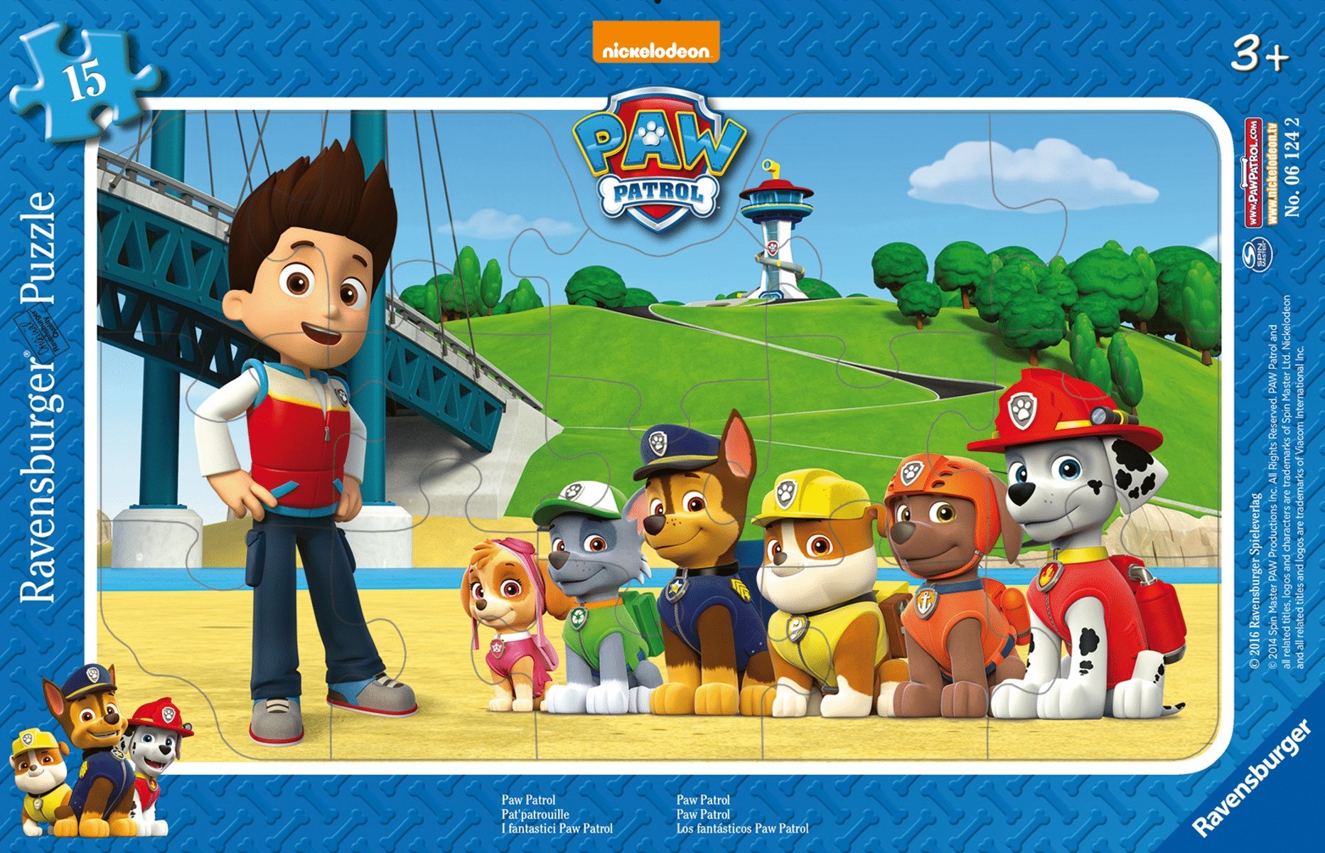 Ravensburger - Puzzle 15 Teile Paw patrol Ravensburger - Puzzle 15 Teile Paw patrol