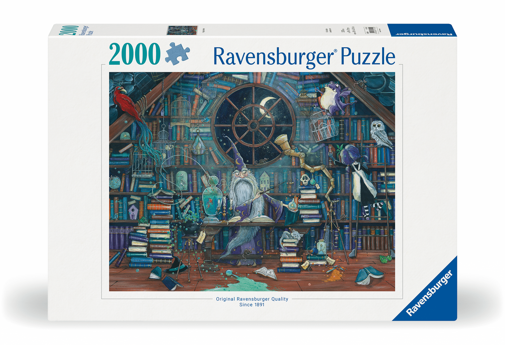 Ravensburger - Puzzle 2000 Teile Der Zauberer Merlin Ravensburger - Puzzle 2000 Teile Der Zauberer Merlin