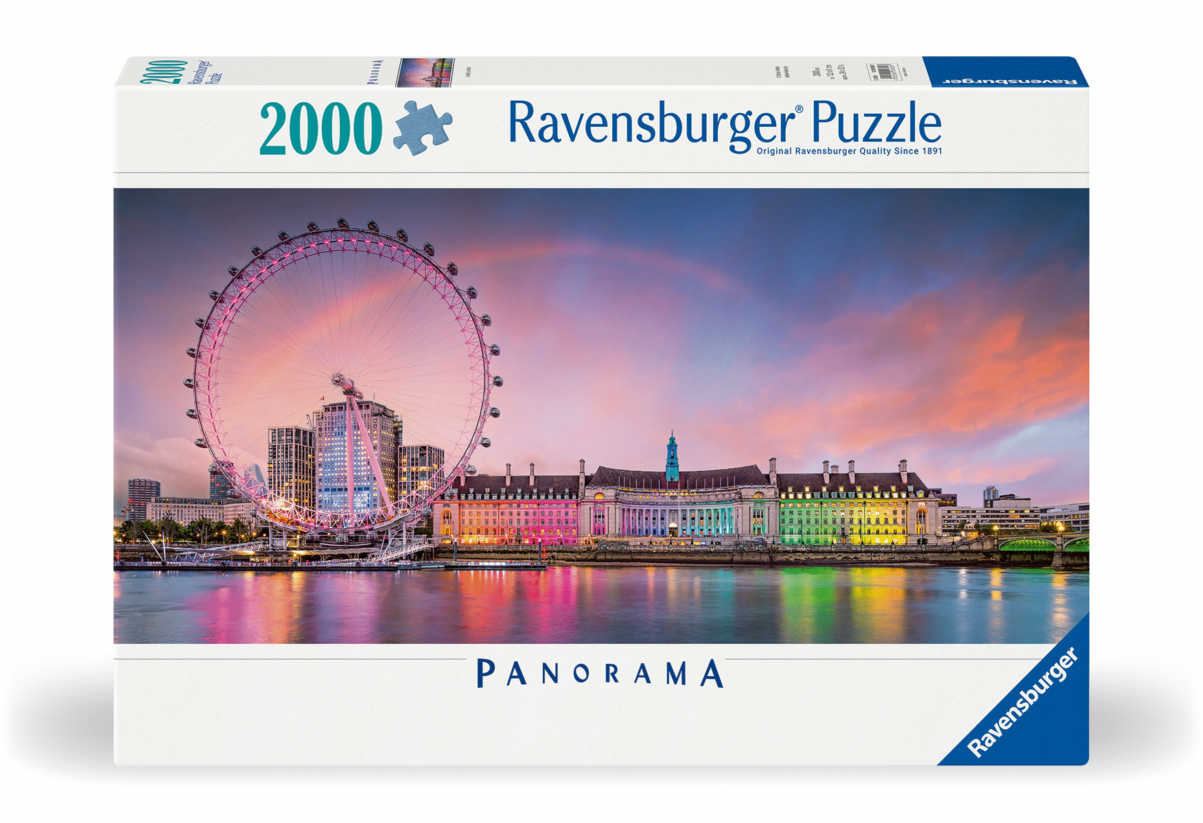 Ravensburger - Puzzle 2000 Teile - Kunterbuntes London Ravensburger - Puzzle 2000 Teile - Kunterbuntes London
