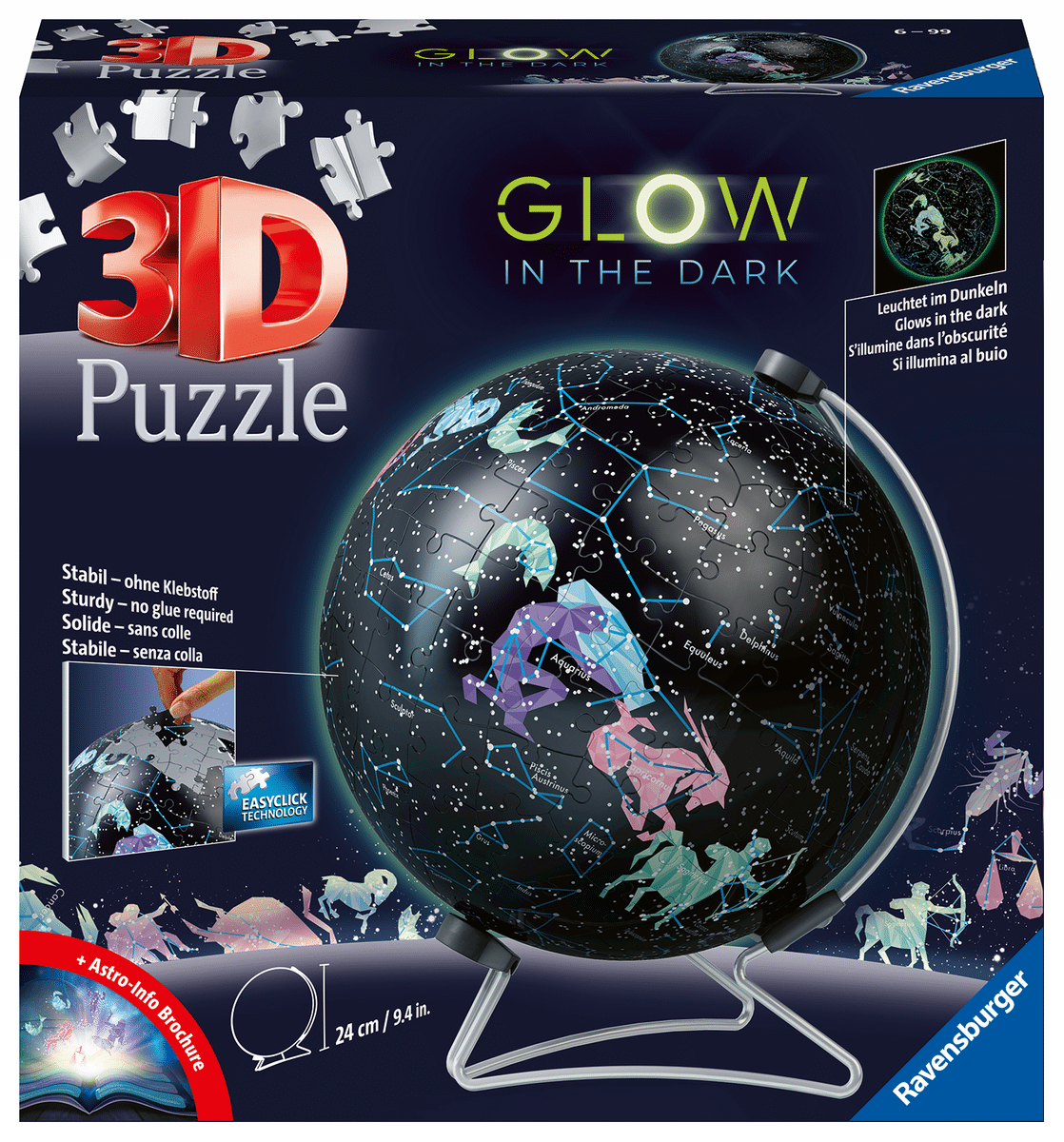 Ravensburger - Puzzle 3D / Sternenbilder Glow-in-the-dark Ravensburger - Puzzle 3D / Sternenbilder Glow-in-the-dark