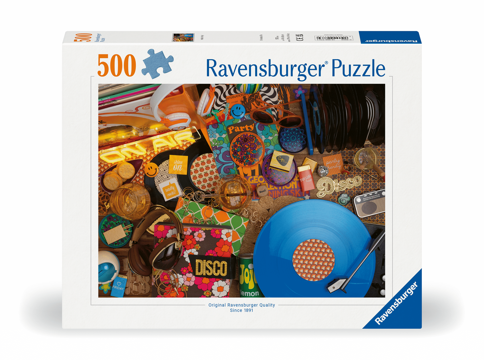 Ravensburger - Puzzle 500 Teile - Hallo Vinyl! Ravensburger - Puzzle 500 Teile - Hallo Vinyl!