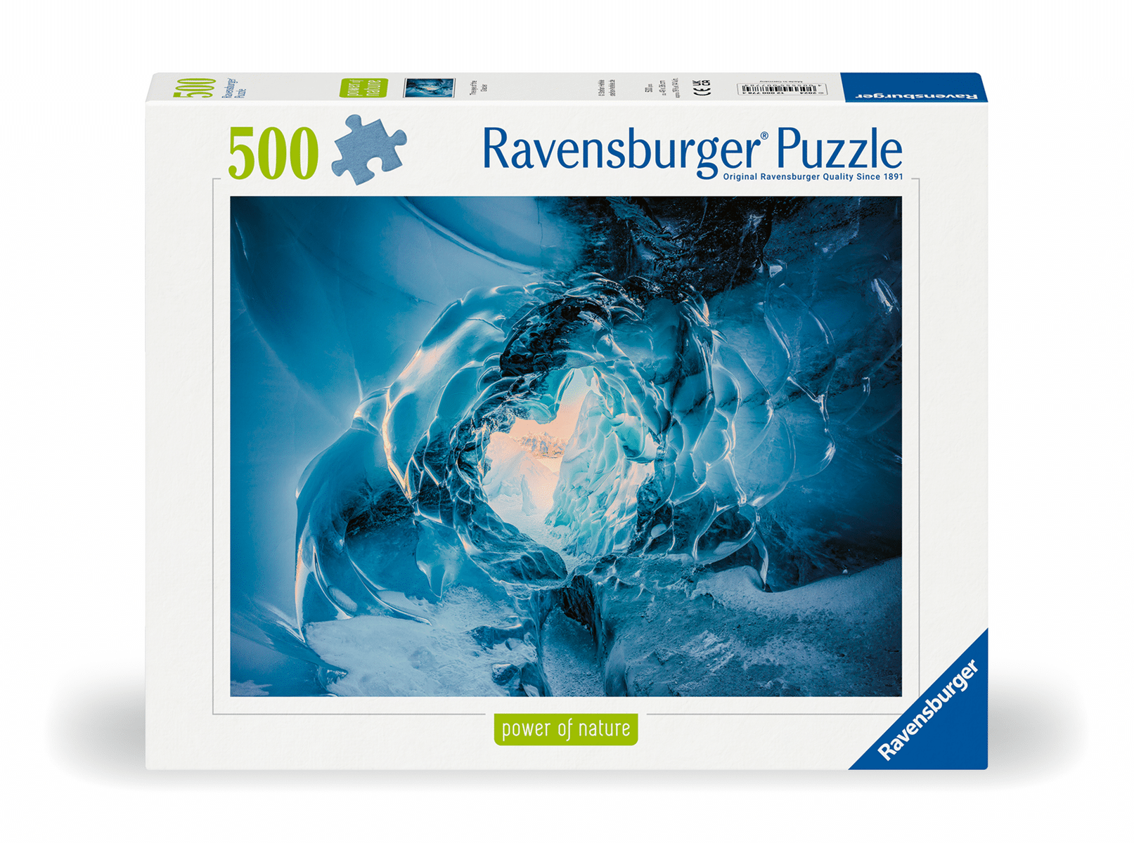 Ravensburger - Puzzle 500 Teile - Im Auge des Gletschers Ravensburger - Puzzle 500 Teile - Im Auge des Gletschers