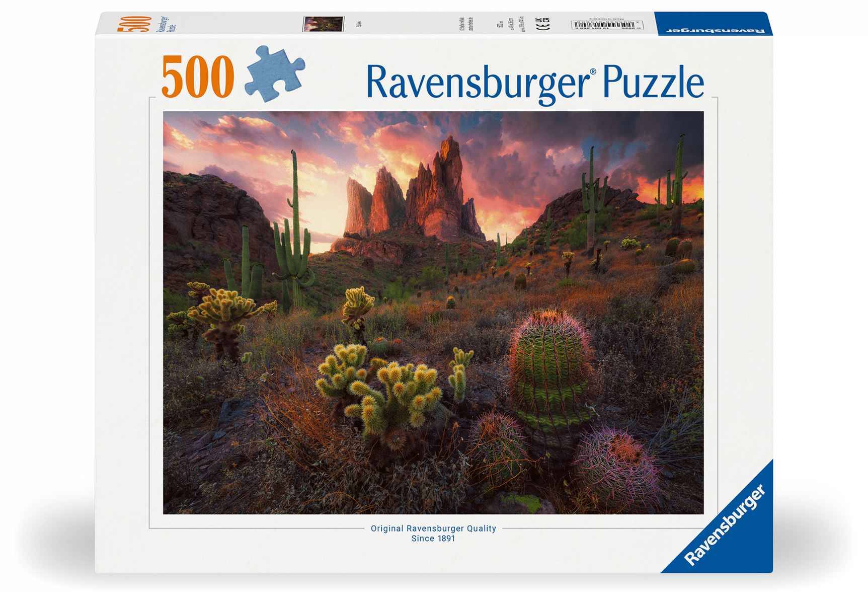 Ravensburger - Puzzle 500 Teile - Kakteen Ravensburger - Puzzle 500 Teile - Kakteen