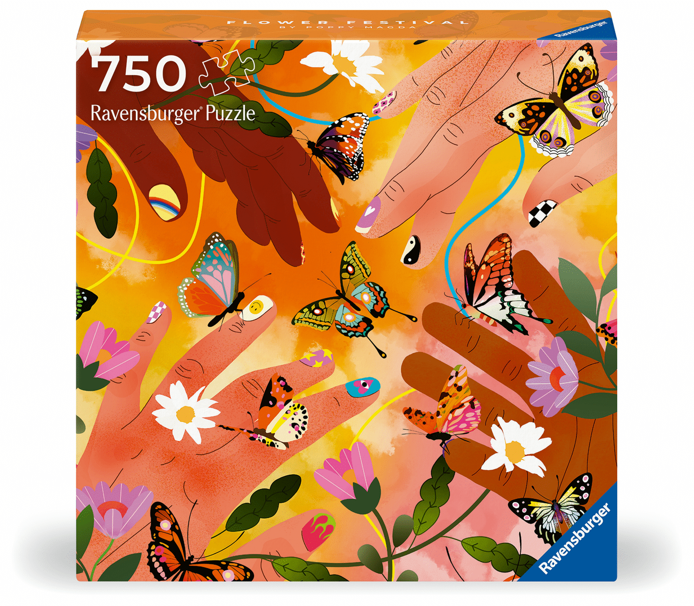 Ravensburger - Puzzle 750 Teile - Blumen Festival Ravensburger - Puzzle 750 Teile - Blumen Festival