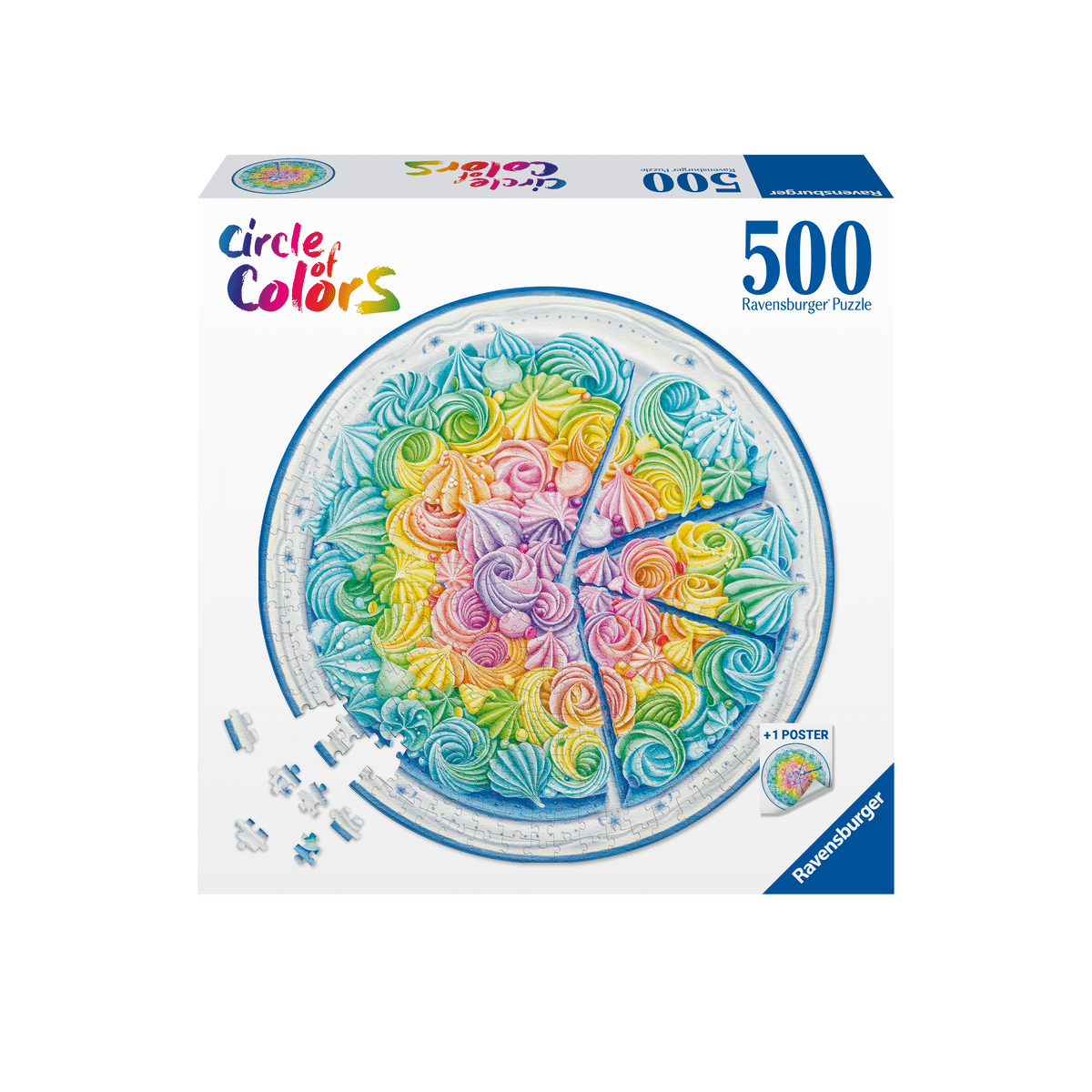 Ravensburger - Puzzle Circle of colors Rainbowcake 500 Teile Ravensburger - Puzzle Circle of colors Rainbowcake 500 Teile