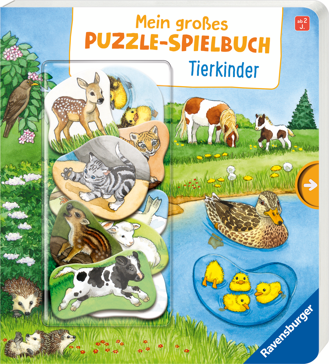 Ravensburger - Puzzle-Spielbuch Tierkinder Ravensburger - Puzzle-Spielbuch Tierkinder