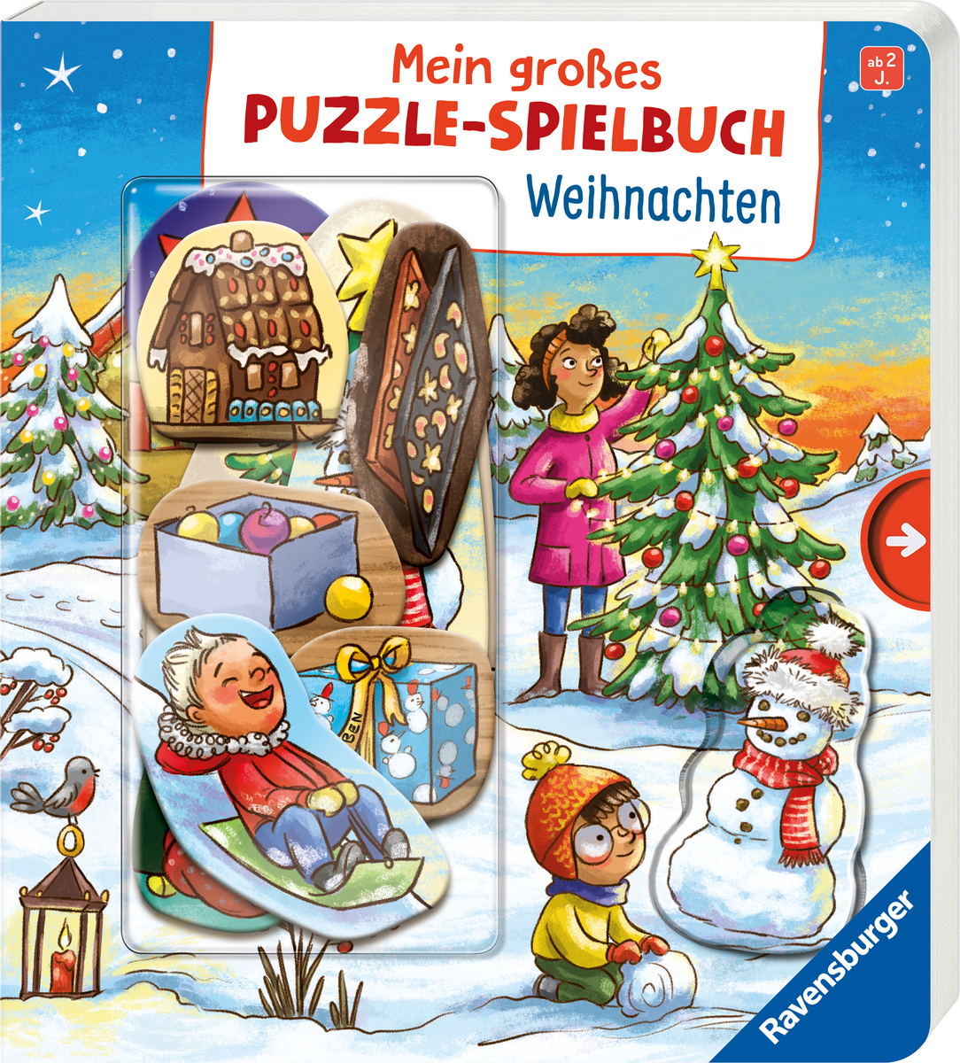 Ravensburger - Puzzle-Spielbuch Weihnachten Ravensburger - Puzzle-Spielbuch Weihnachten