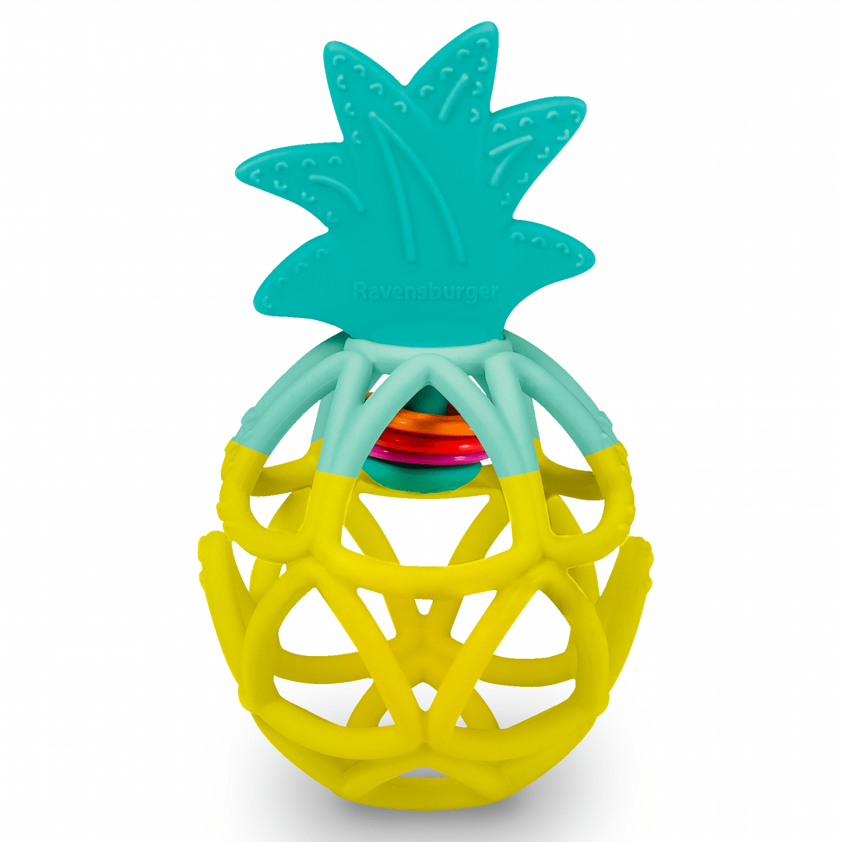 Ravensburger - Rassel-Greifling: Ananas - Babyspielzeug ab 0 Monaten Ravensburger - Rassel-Greifling: Ananas - Babyspielzeug ab 0 Monaten