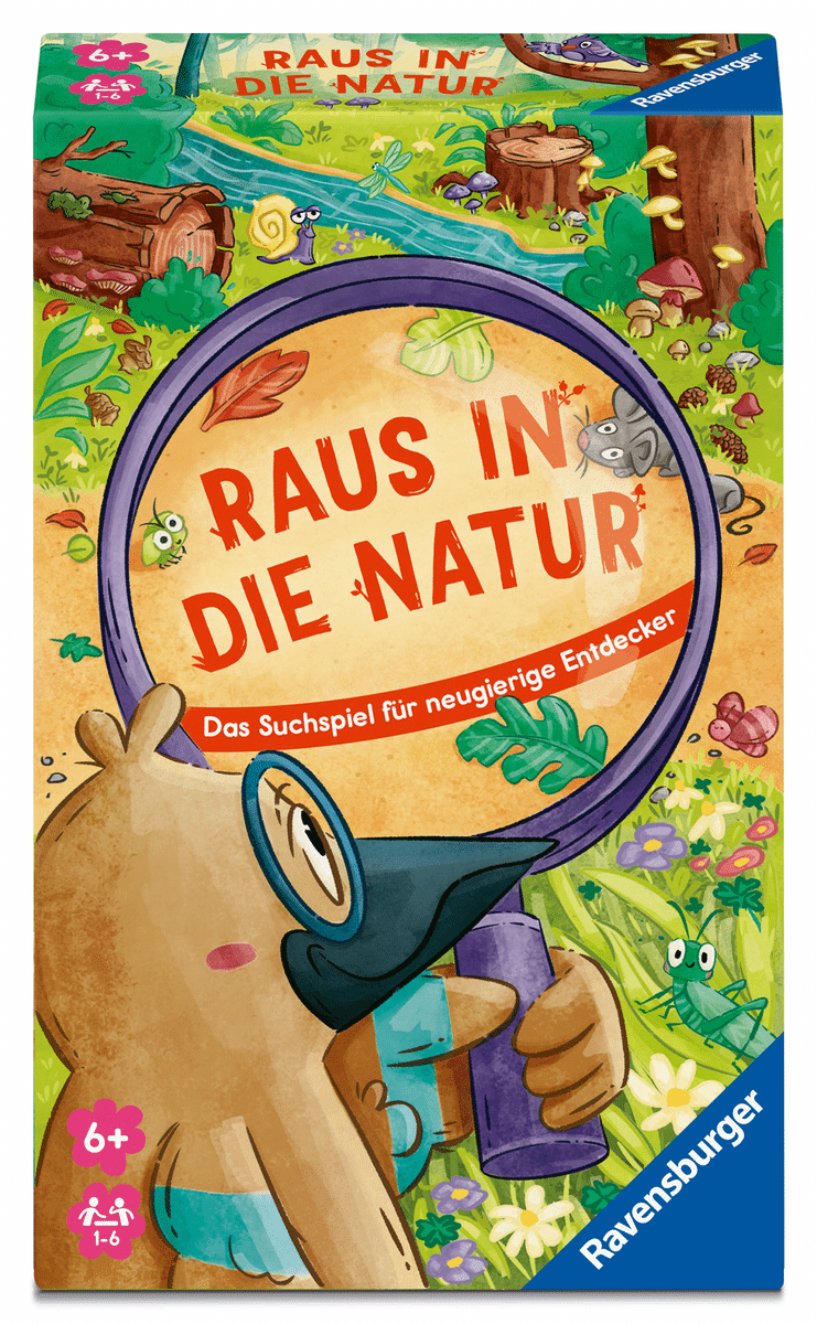 Ravensburger - Raus in die Natur - Reisespiel ab 6 Jahre Ravensburger - Raus in die Natur - Reisespiel ab 6 Jahre