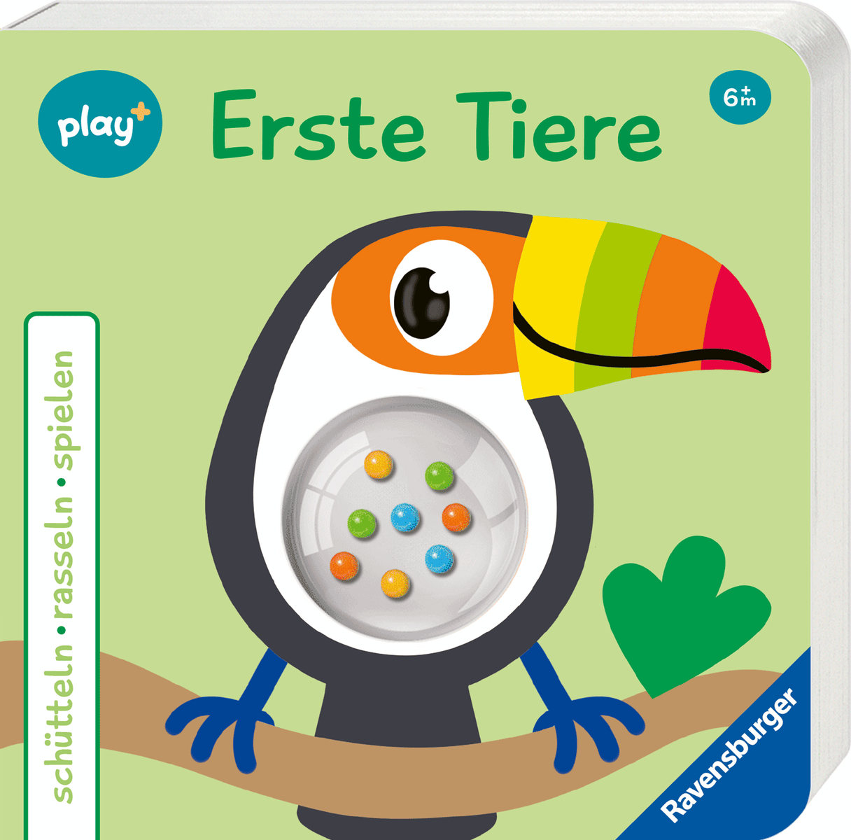 Ravensburger - Ravensburger, Play+ schütteln, rasseln, spielen: Erste Tiere Ravensburger - Ravensburger, Play+ schütteln, rasseln, spielen: Erste Tiere