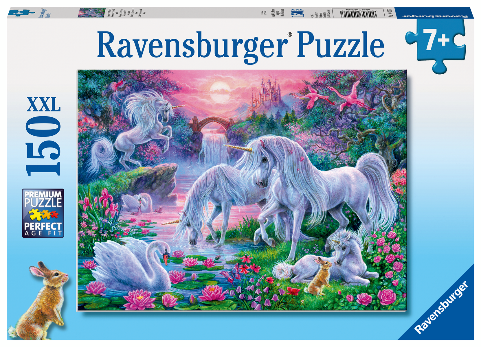Ravensburger - Ravensburger Einhörner im Abendrot Puzzle 150 Teile Ravensburger - Ravensburger Einhörner im Abendrot Puzzle 150 Teile