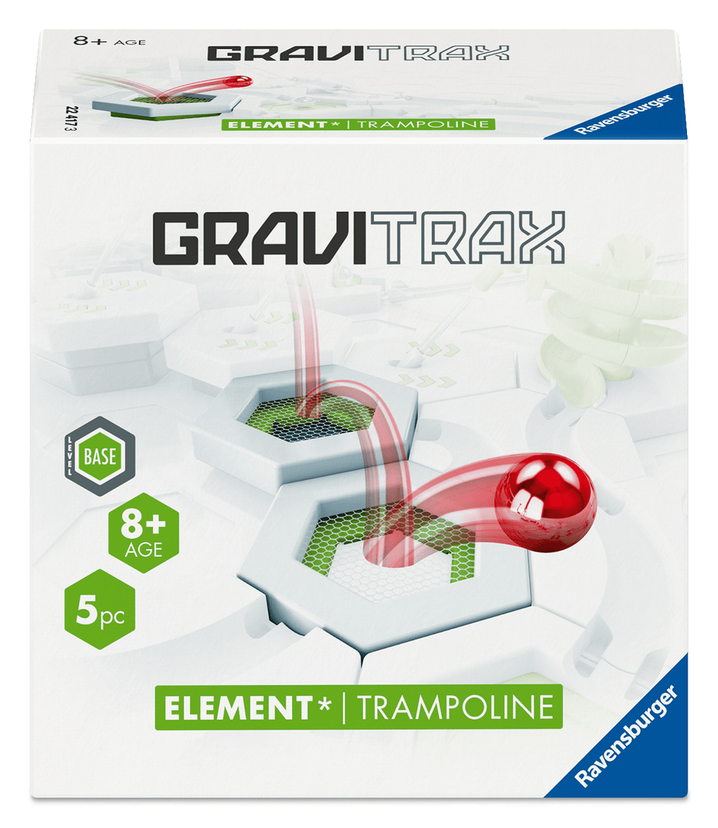 Ravensburger - Ravensburger GraviTrax Element Trampoline - Kugelbahn-Erweiterung für Kinder ab 8 Jahre Ravensburger - Ravensburger GraviTrax Element Trampoline - Kugelbahn-Erweiterung für Kinder ab 8 Jahre