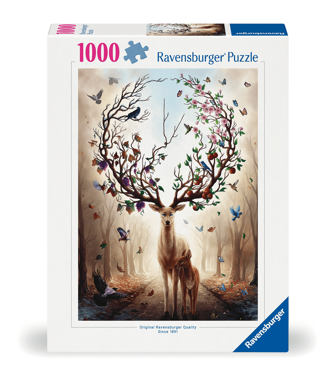 Ravensburger - Ravensburger - Magischer Hirsch 1000 Teile Puzzle Ravensburger - Ravensburger - Magischer Hirsch 1000 Teile Puzzle