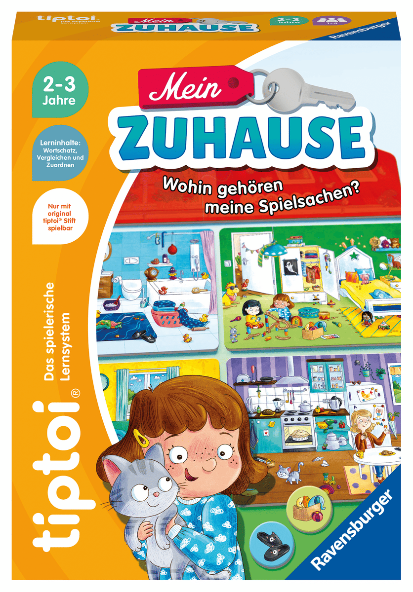 Ravensburger - Ravensburger – tiptoi Mein Zuhause Lernspiel Ravensburger - Ravensburger – tiptoi Mein Zuhause Lernspiel
