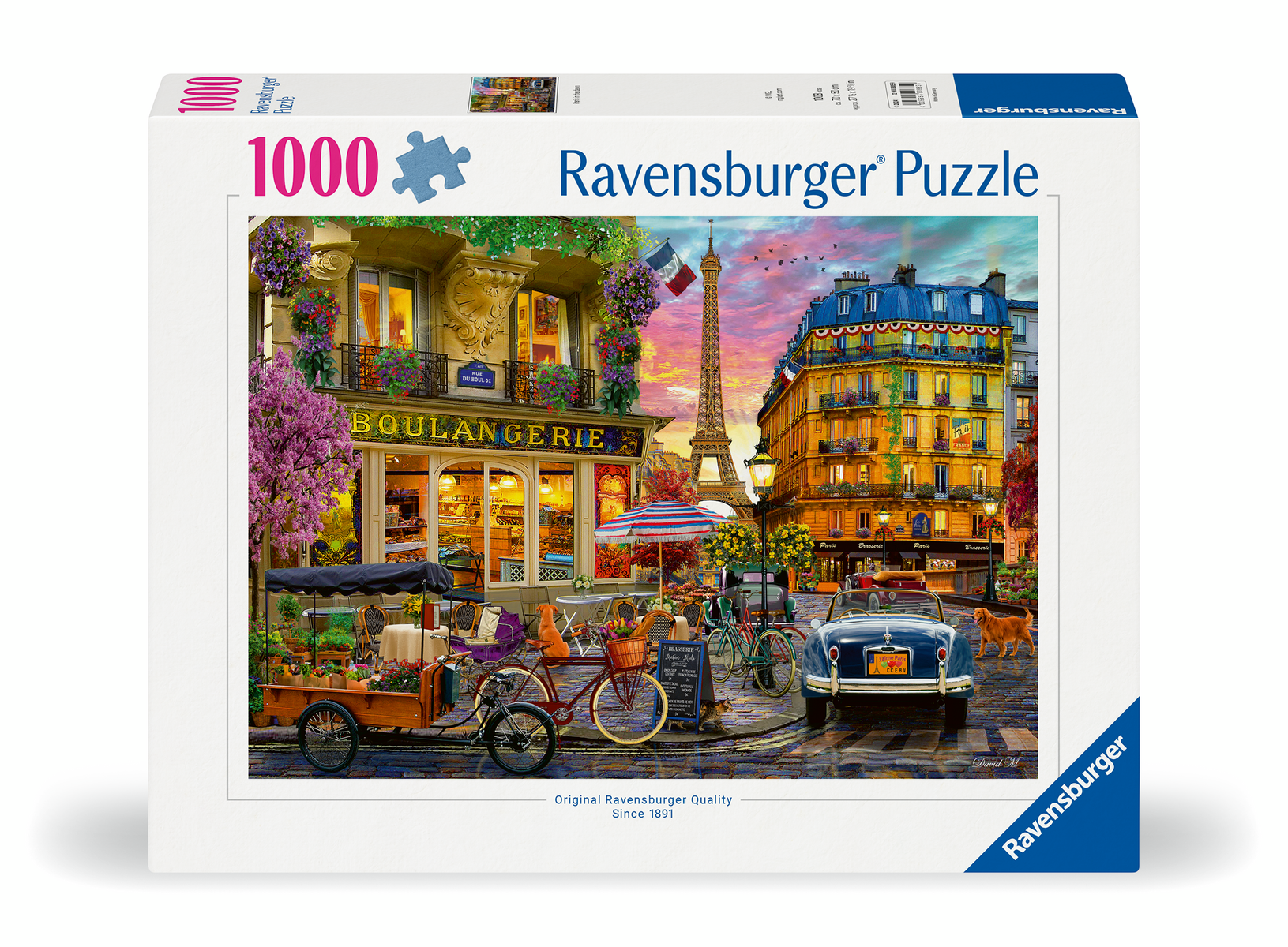 Ravensburger - Ravensburger - Paris im Morgenrot 1000 Teile Puzzle Ravensburger - Ravensburger - Paris im Morgenrot 1000 Teile Puzzle