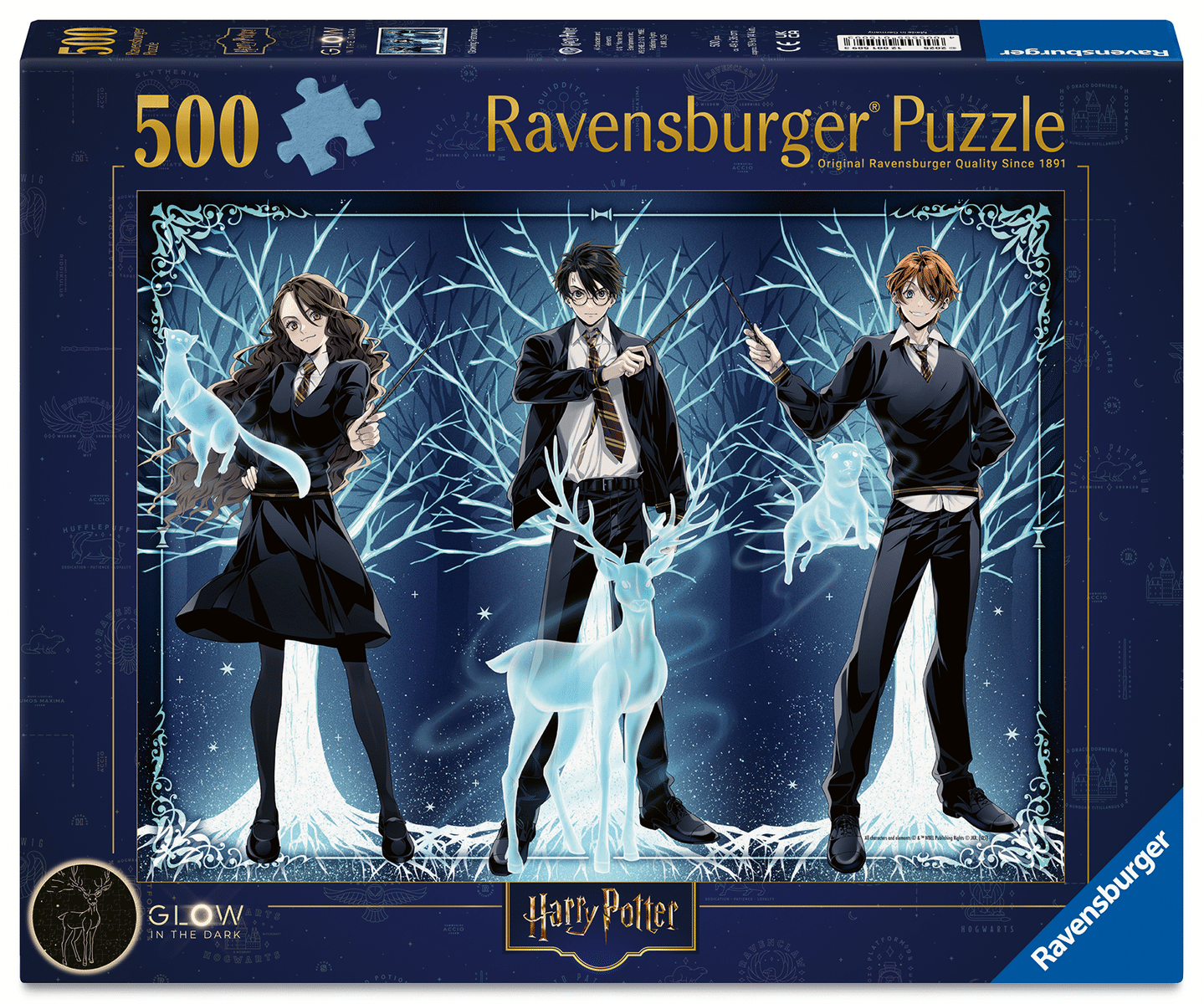 Ravensburger - Ravensburger Puzzle 500 Teile - Leuchtender Patronus Ravensburger - Ravensburger Puzzle 500 Teile - Leuchtender Patronus