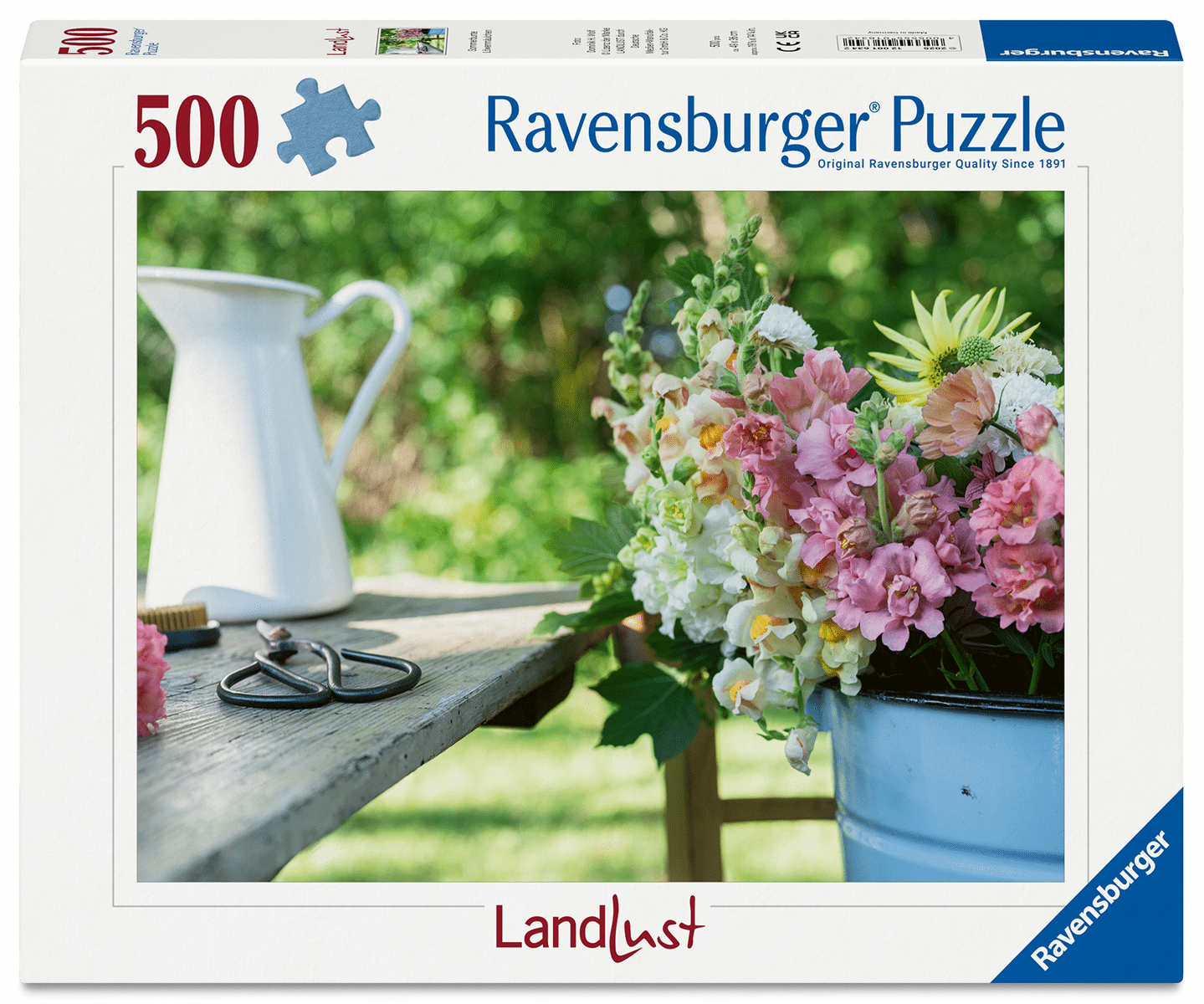 Ravensburger - Ravensburger Puzzle 500 Teile - Sommerbunte Löwenmäulchen Ravensburger - Ravensburger Puzzle 500 Teile - Sommerbunte Löwenmäulchen