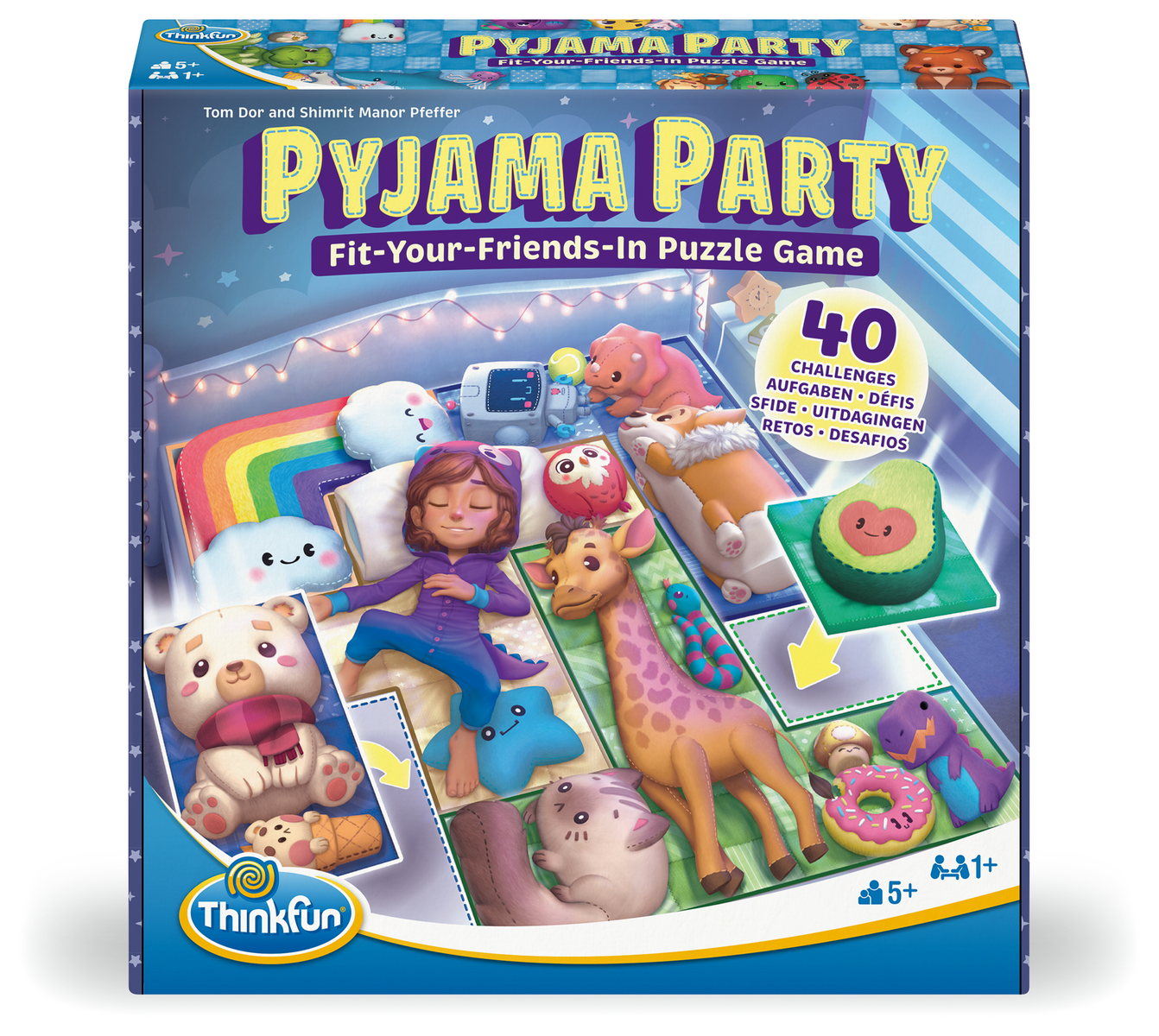 Ravensburger - ThinkFun Pyjama Party - Denkspiel ab 5 Jahre Ravensburger - ThinkFun Pyjama Party - Denkspiel ab 5 Jahre
