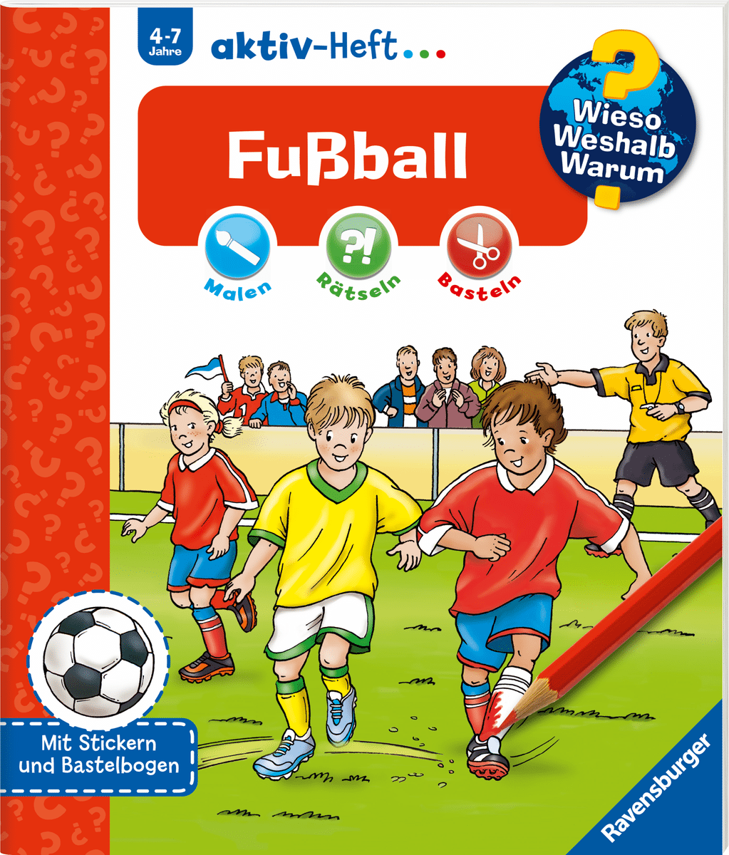 Ravensburger - WWW aktiv-Heft Fußball Ravensburger - WWW aktiv-Heft Fußball