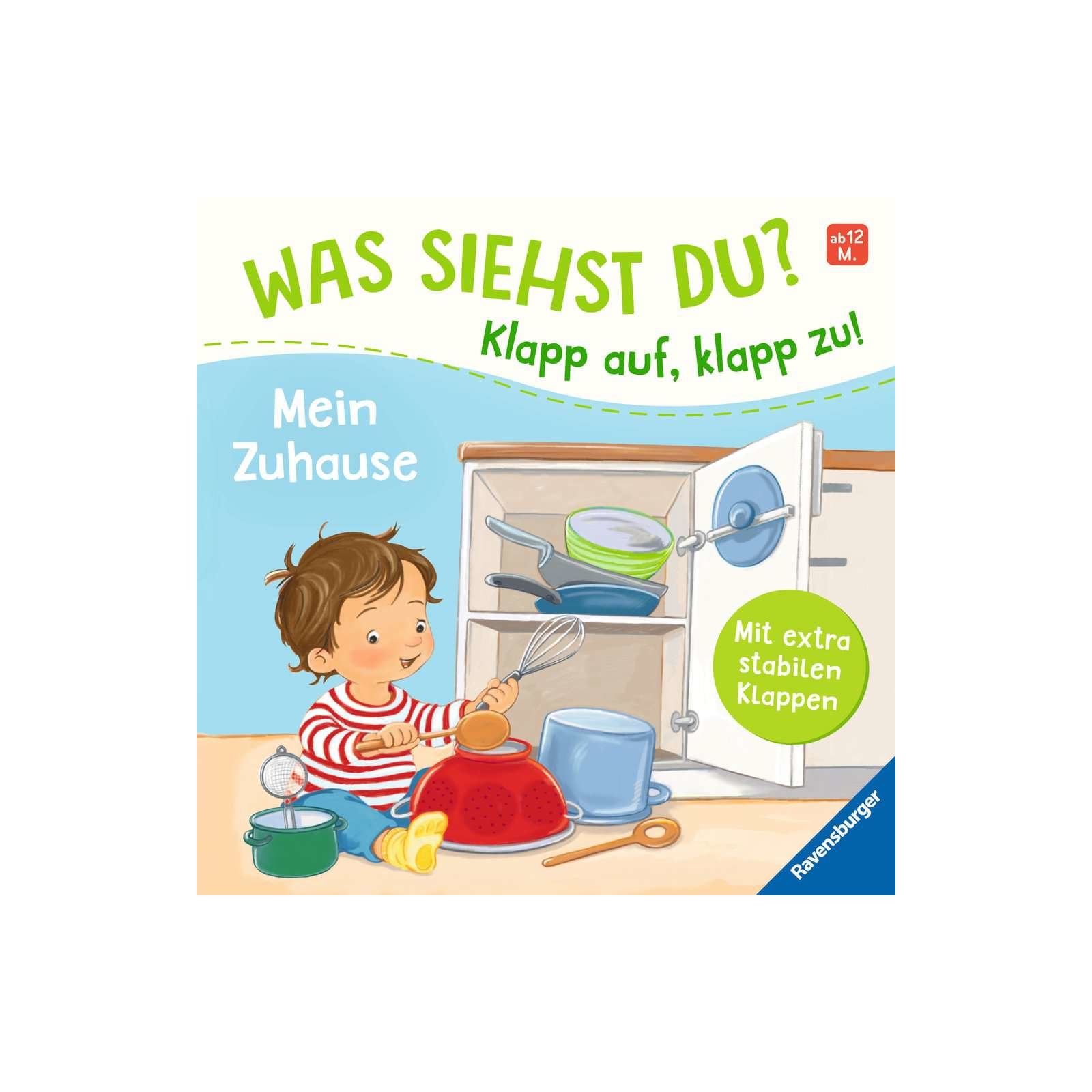 Ravensburger - Was siehst du? Klapp auf, klapp zu! Mein Zuhause