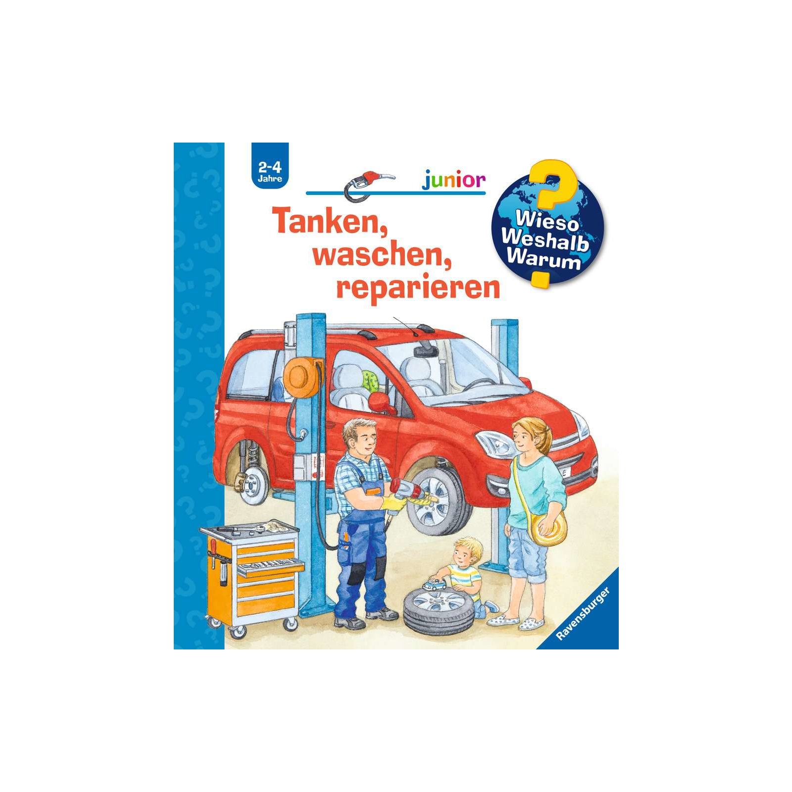 Ravensburger - Wieso? Weshalb? Warum? TANKEN, WASCHEN, REPARIEREN