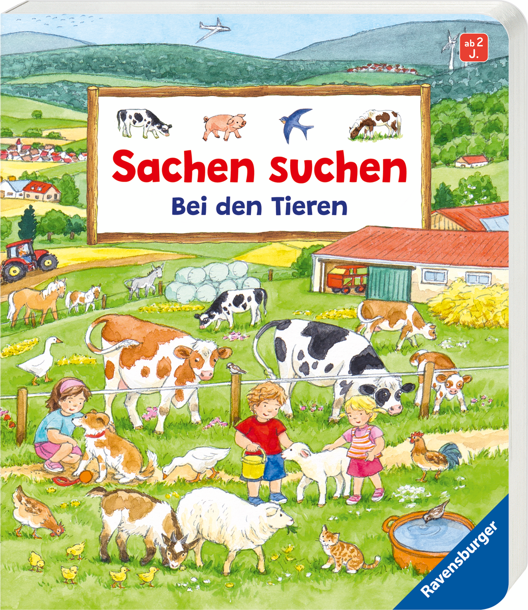 Ravensburger - Wimmelbuch Sachen suchen Bei den Tieren Ravensburger - Wimmelbuch Sachen suchen Bei den Tieren
