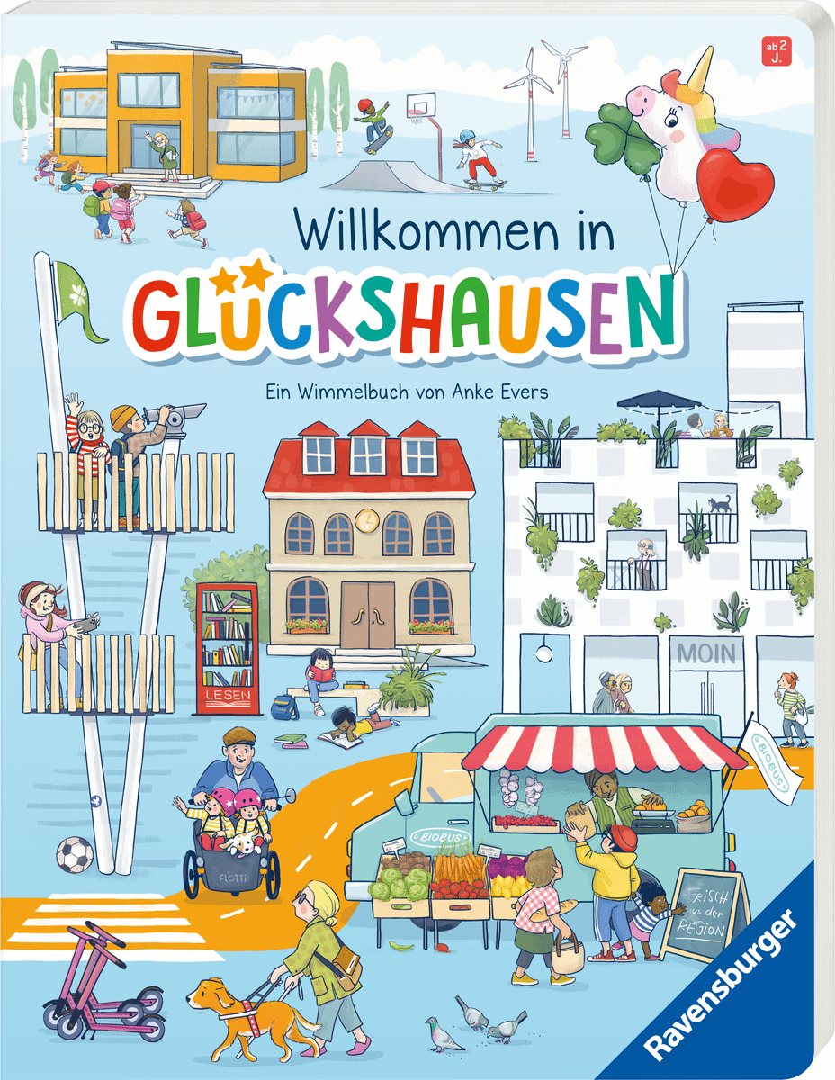 Ravensburger - Wimmelbuch Willkommen in Glückshausen Ravensburger - Wimmelbuch Willkommen in Glückshausen