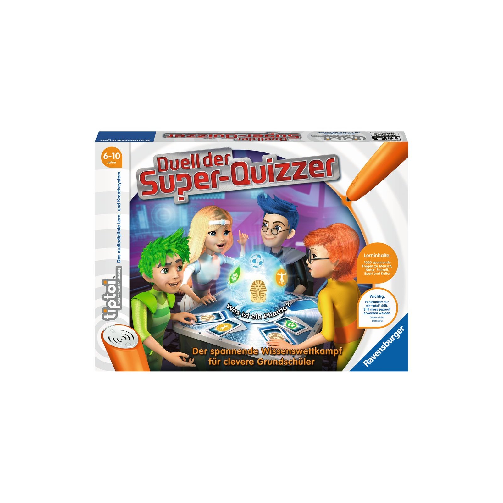 Ravensburger - tiptoi - Duell der Super-Quizzer (Spiel) (A)