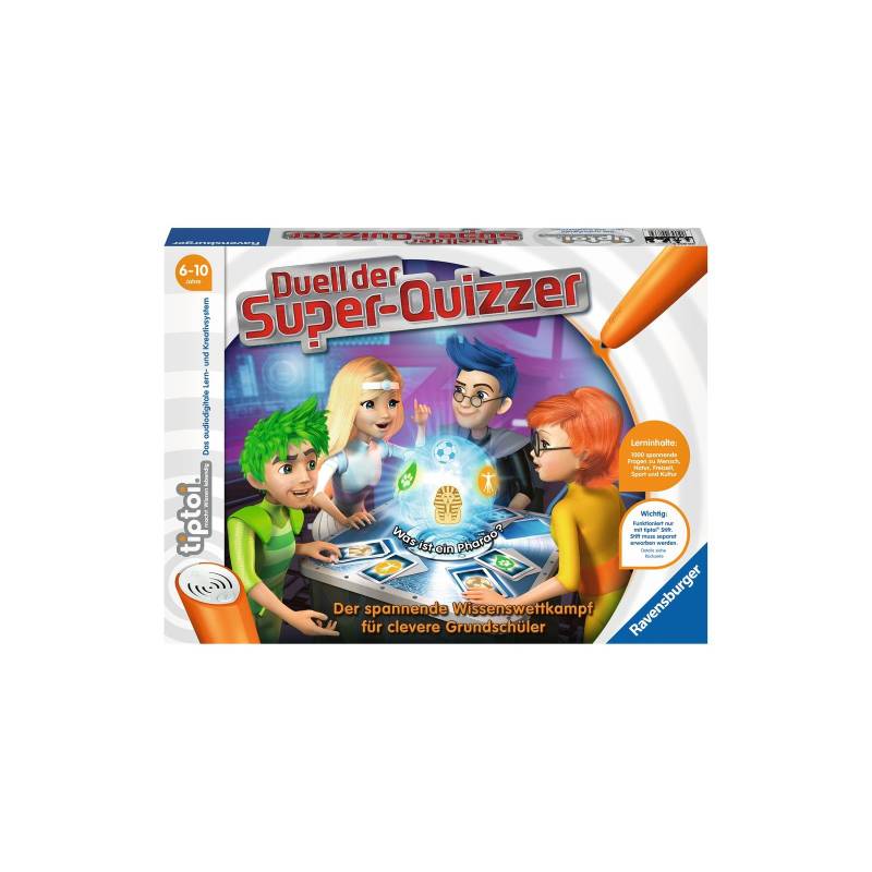 Ravensburger - tiptoi - Duell der Super-Quizzer (Spiel) (A)